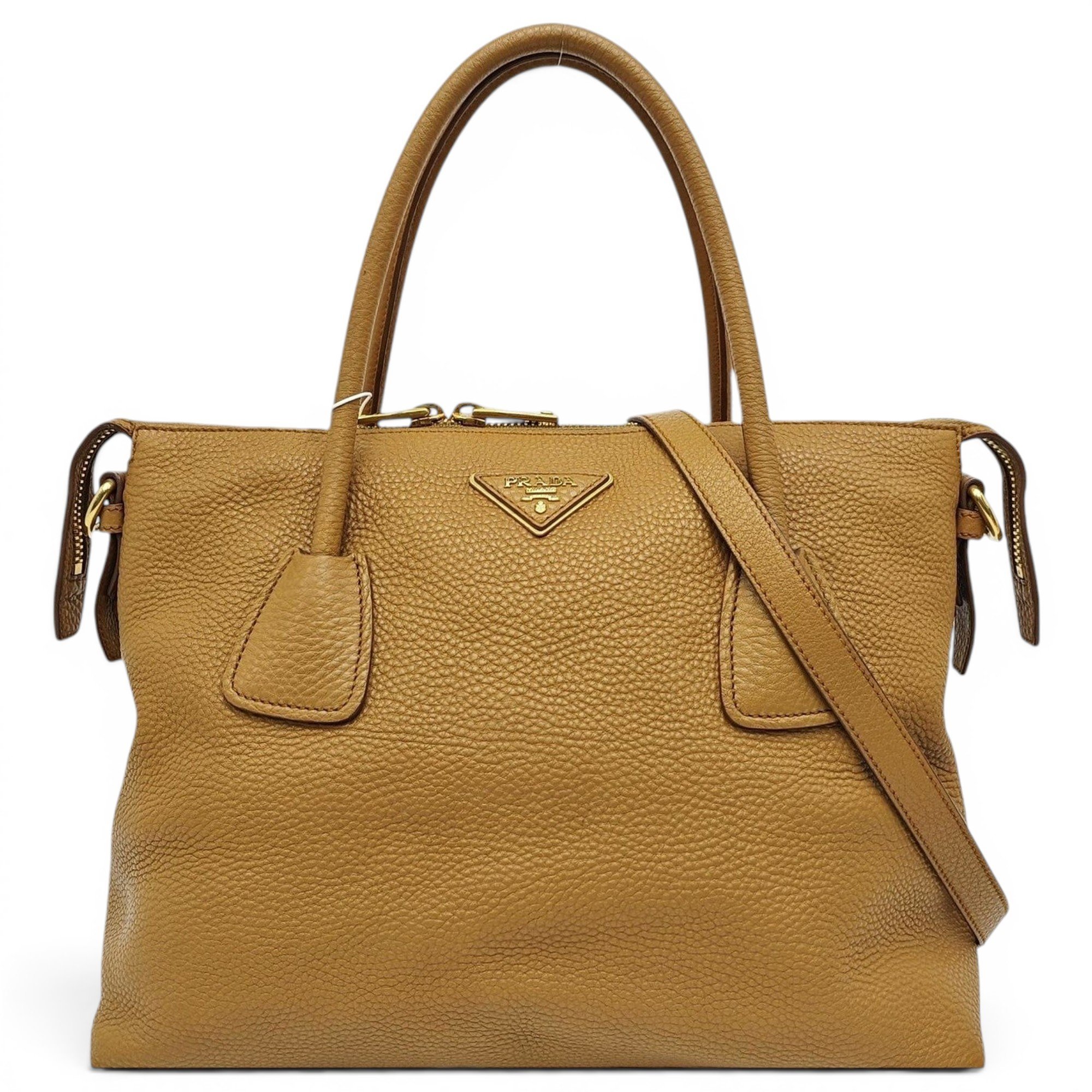 Leather handbag