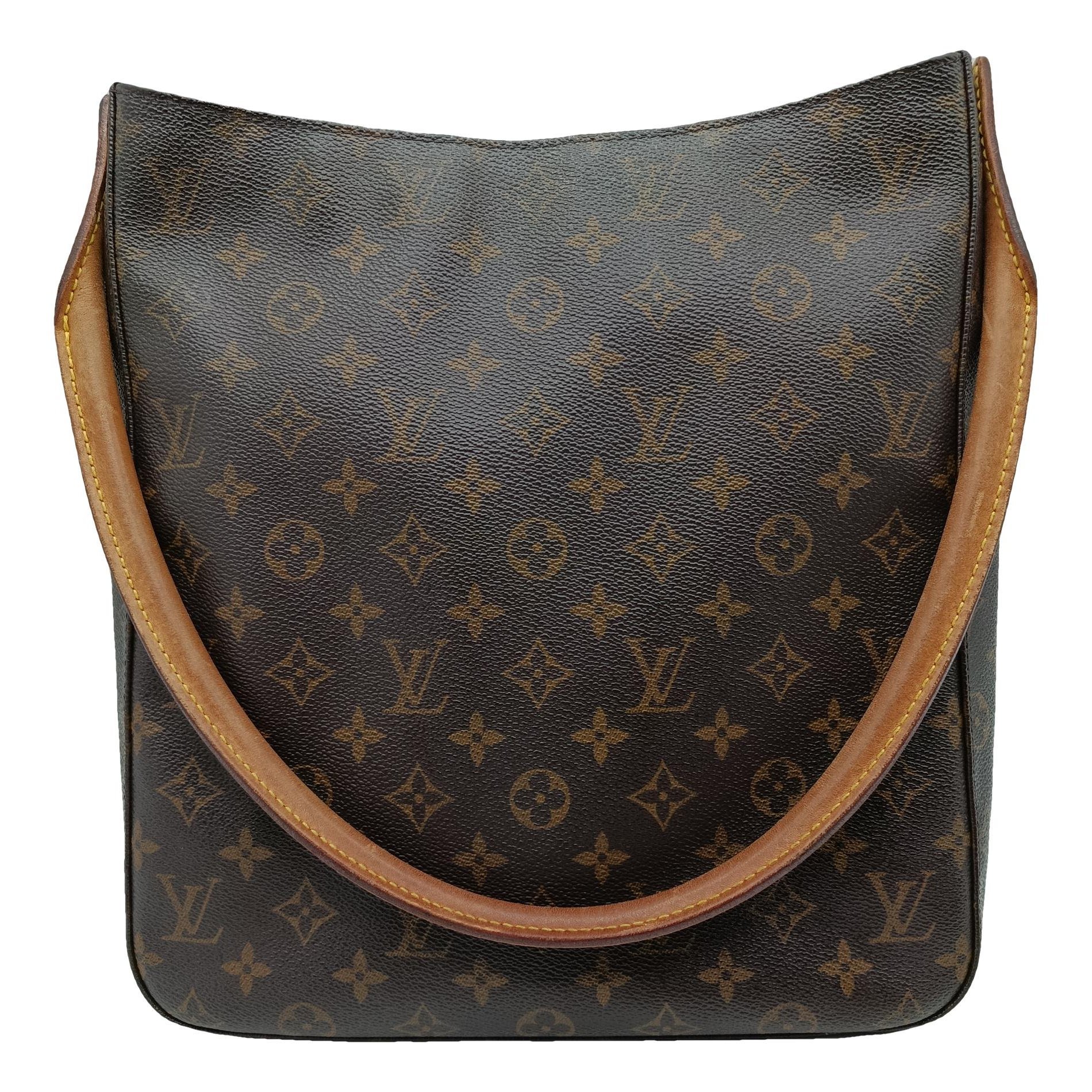 Looping cloth handbag