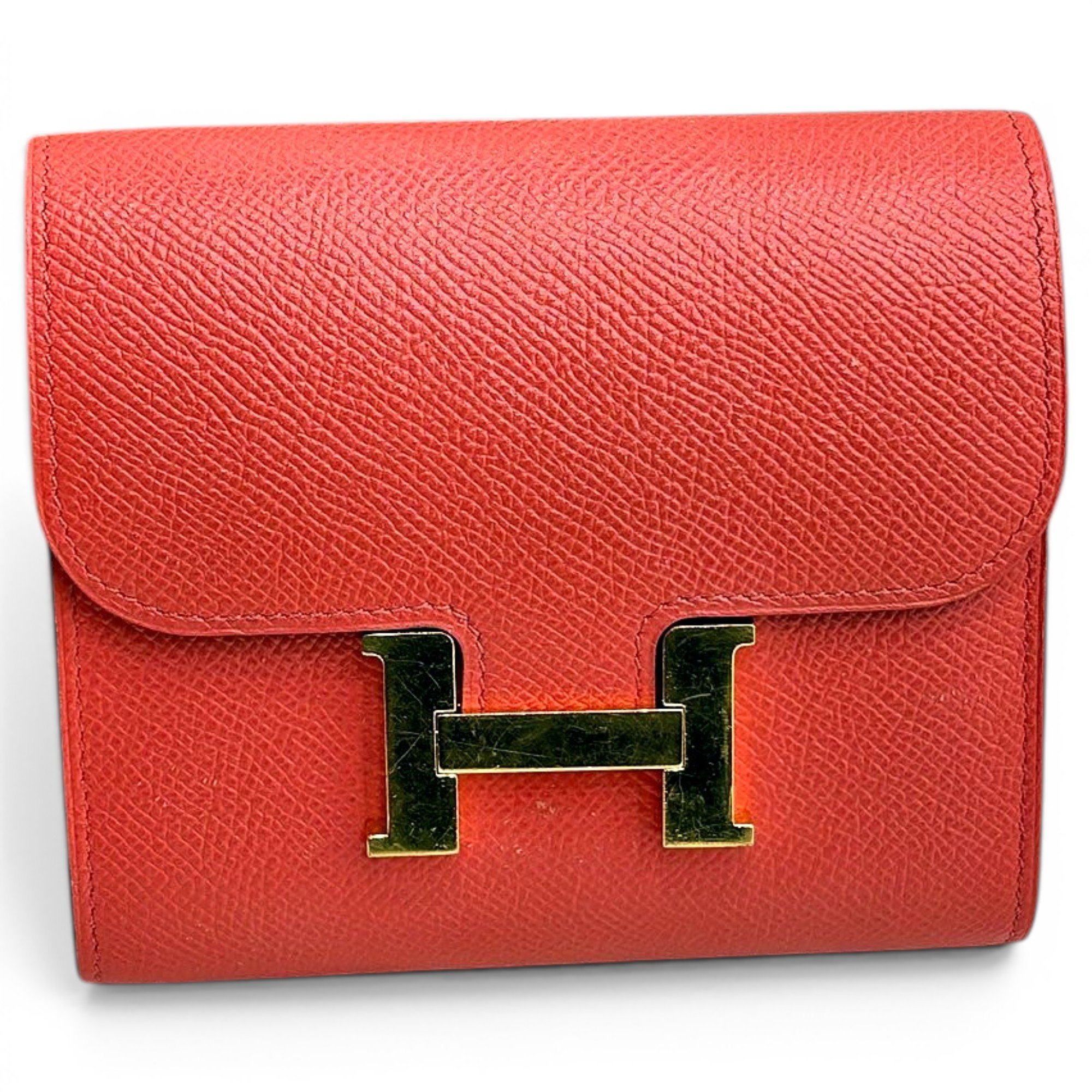 Constance leather clutch bag