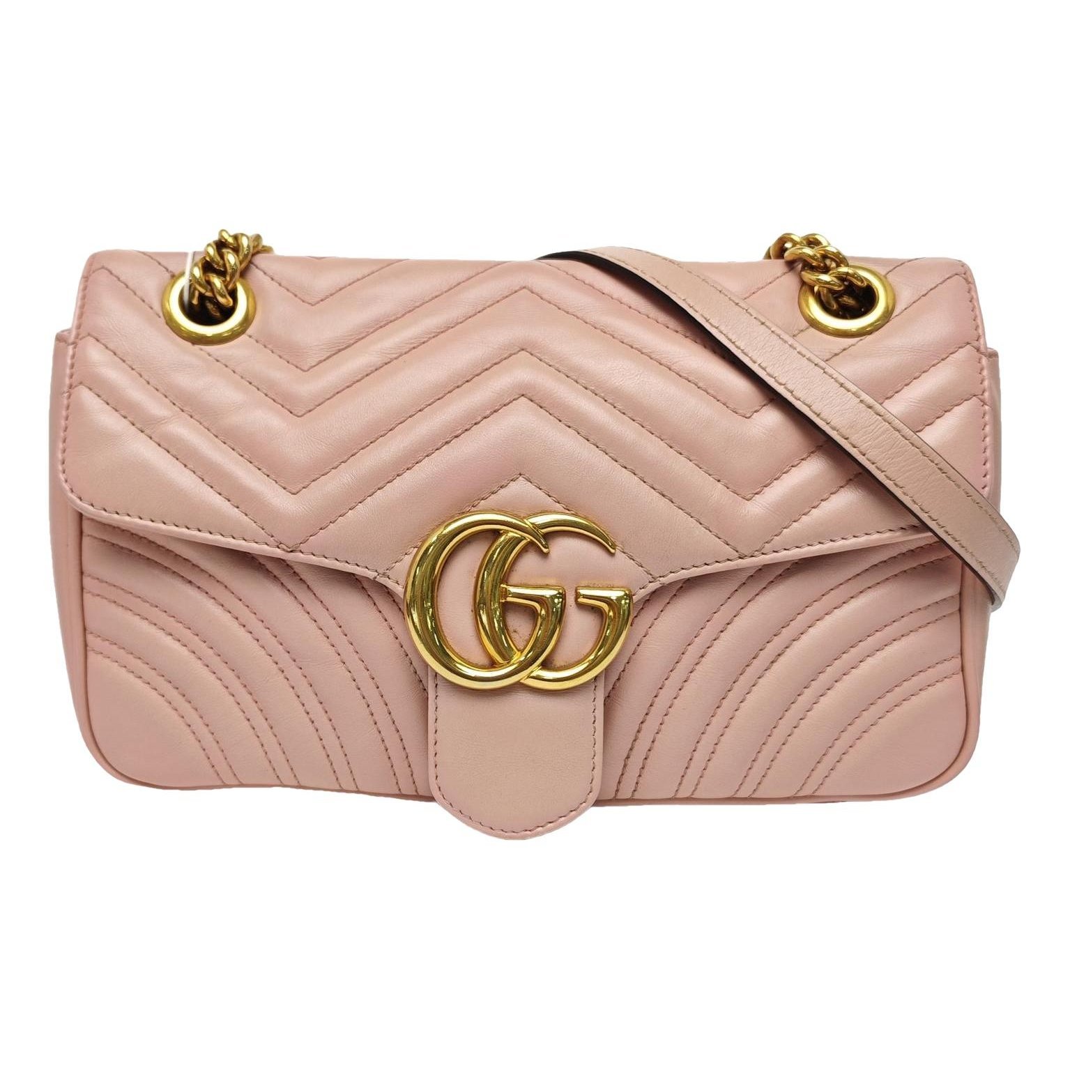 GG Marmont Flap leather crossbody bag
