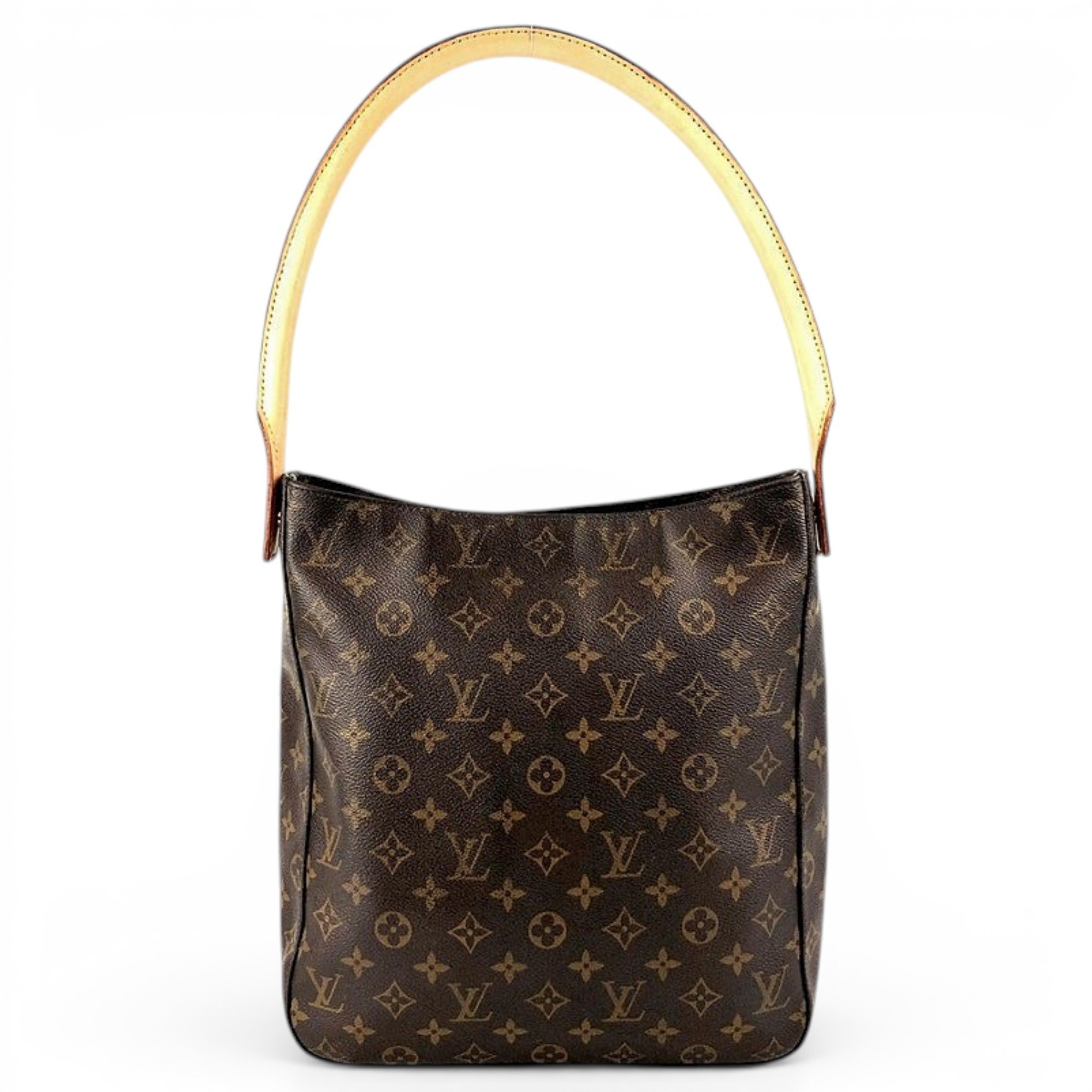 Looping cloth handbag