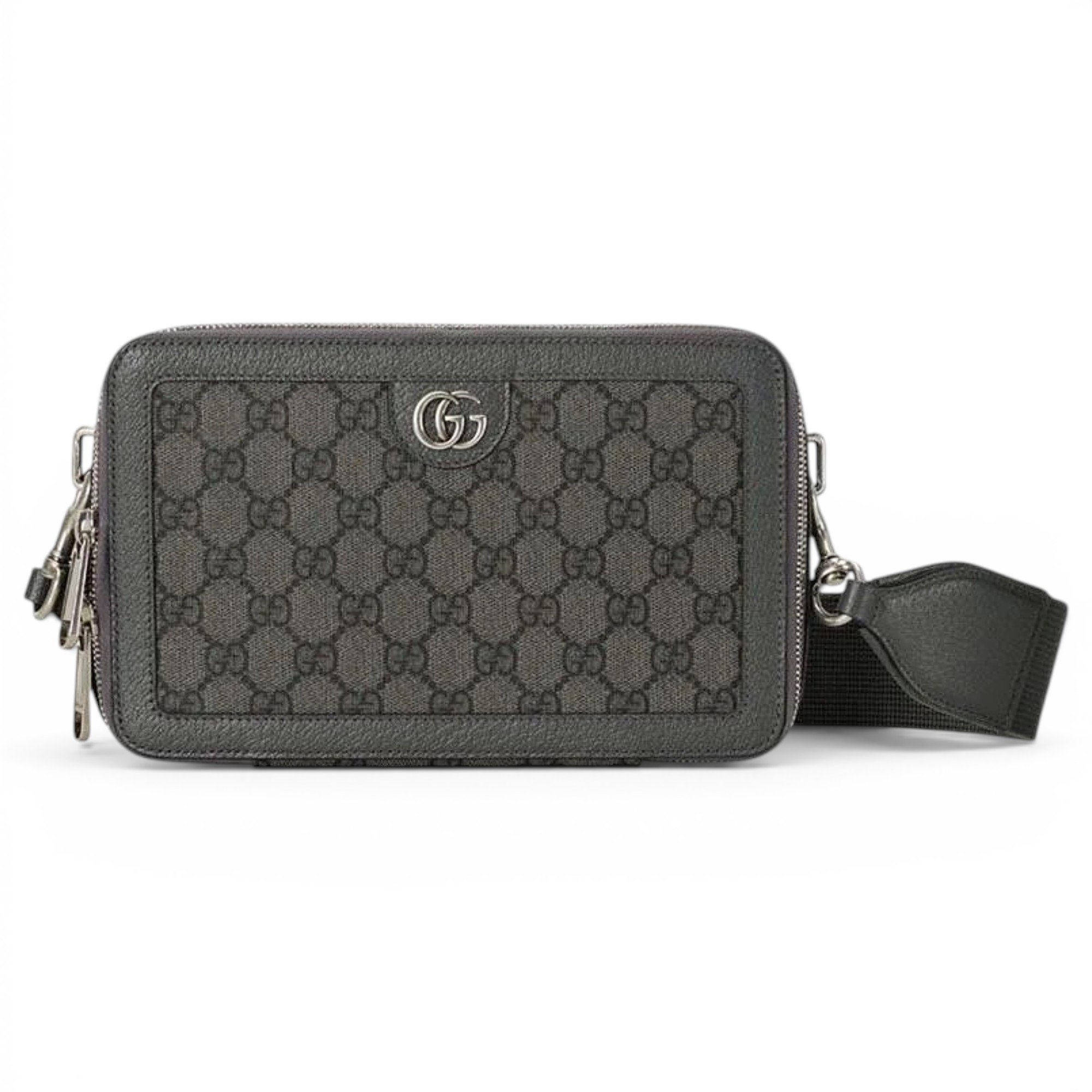 Ophidia patent leather crossbody bag