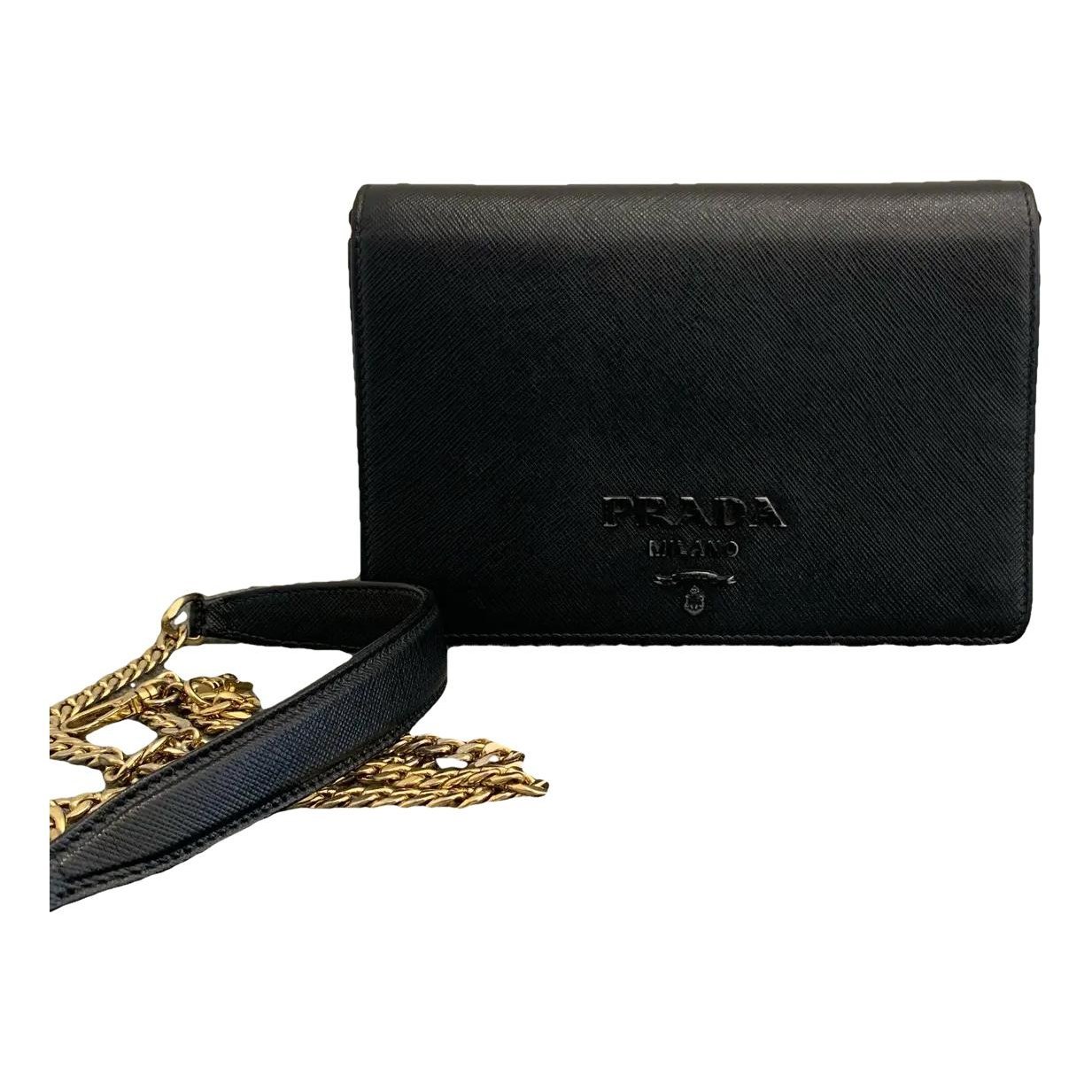 Leather crossbody bag