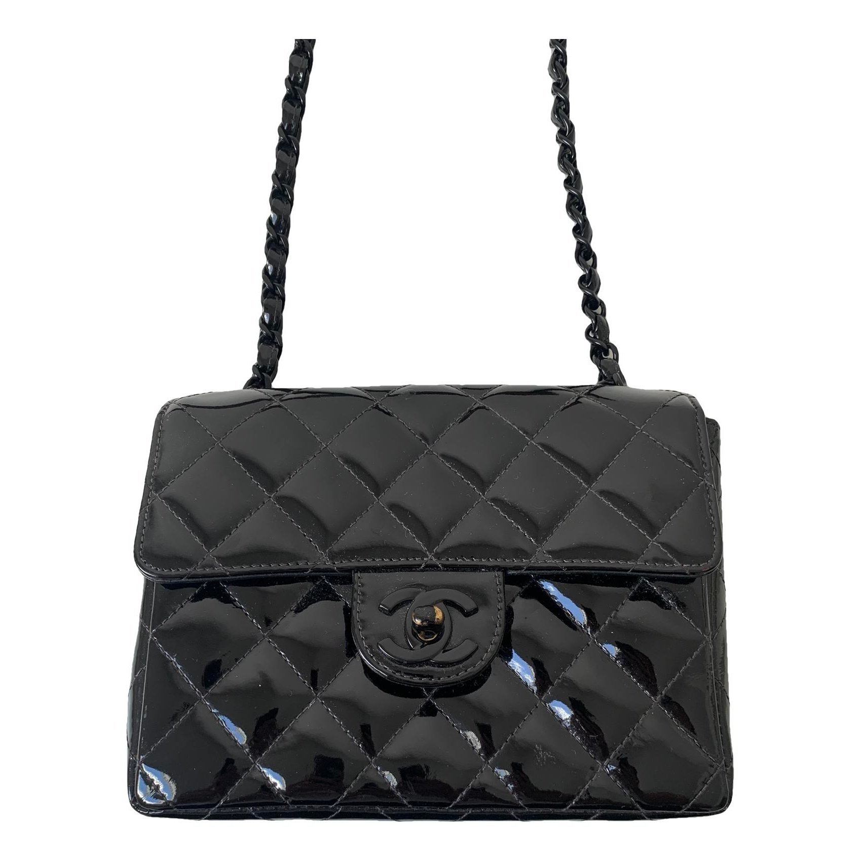 Timeless/Classique Valentine patent leather crossbody bag
