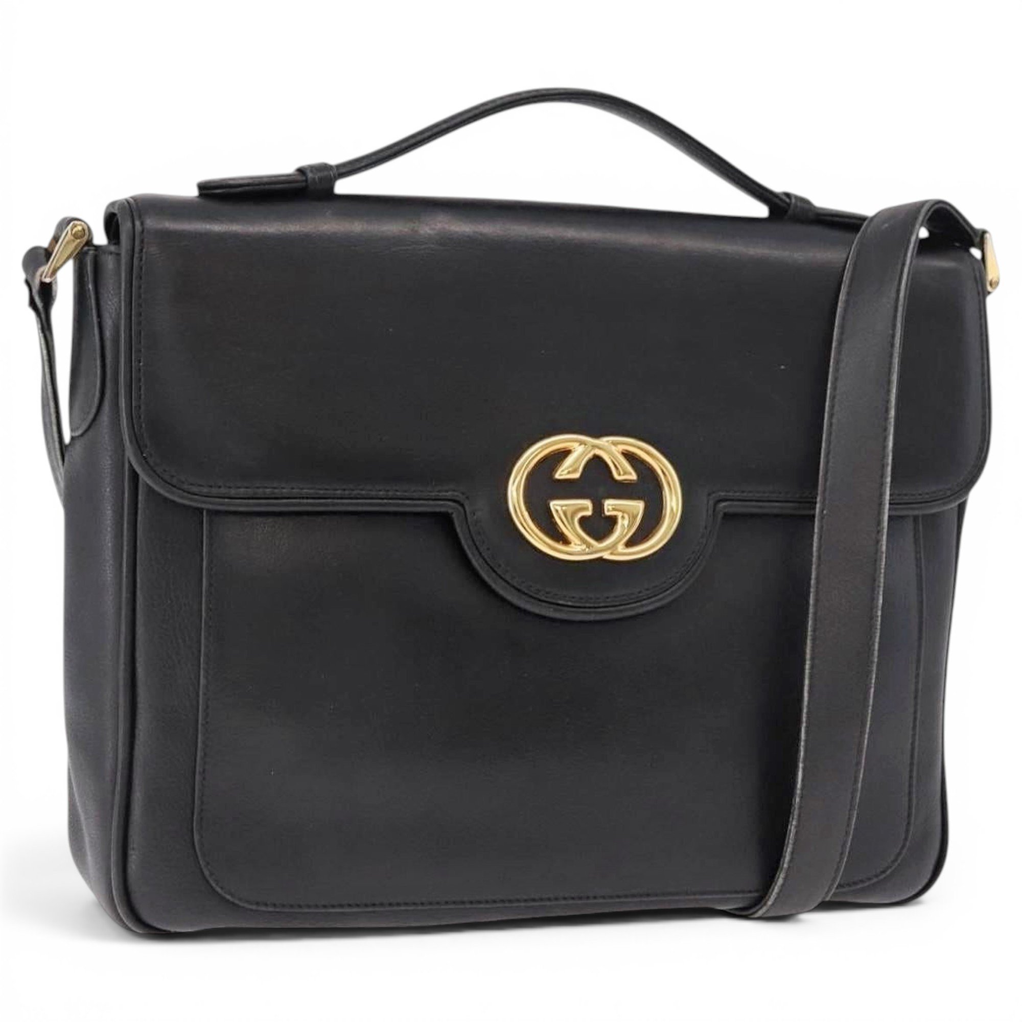 Leather handbag