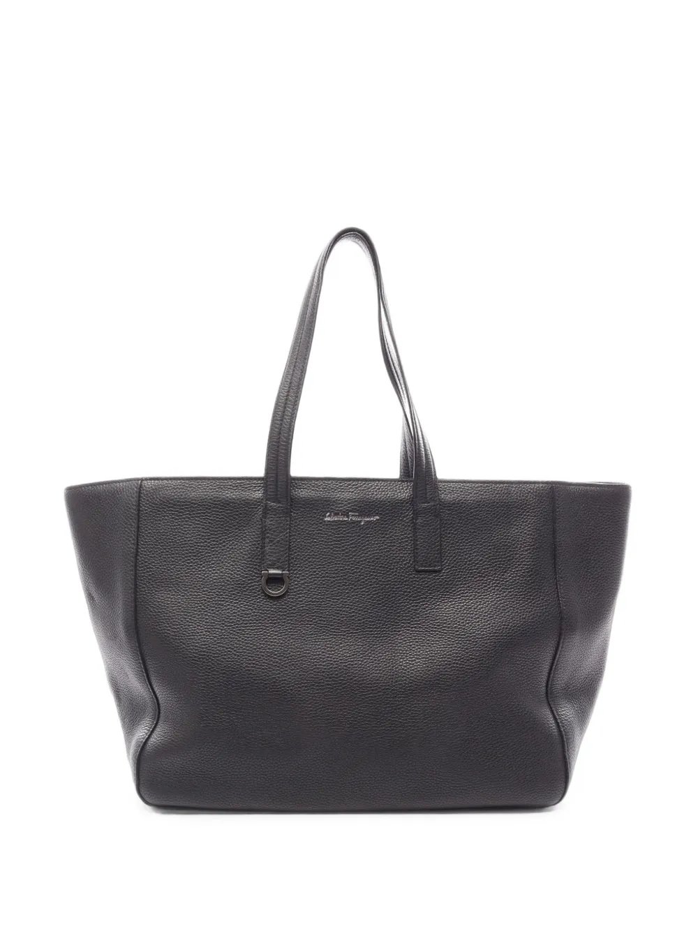 2000s logo-detail tote bag