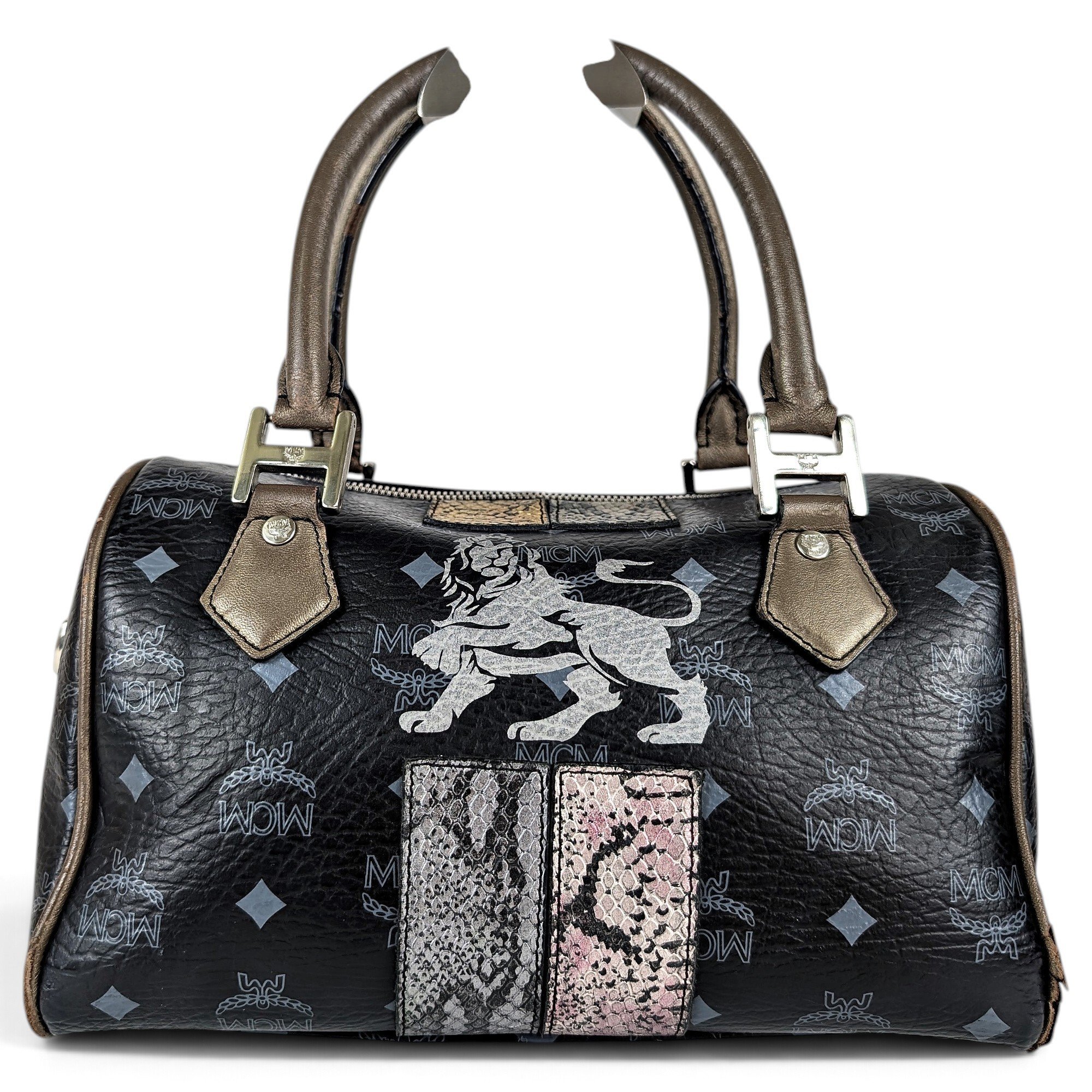 Leather handbag