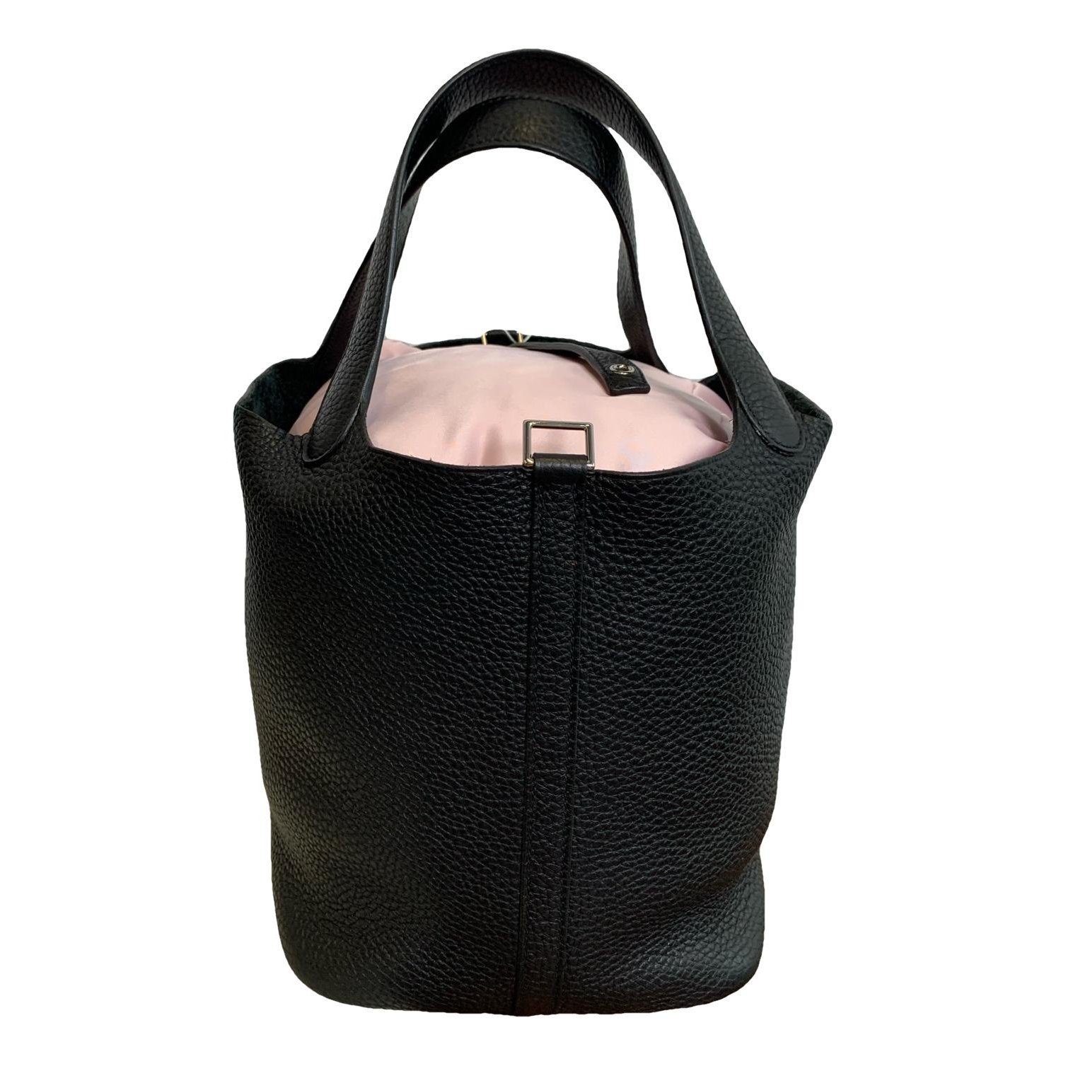 Picotin leather handbag