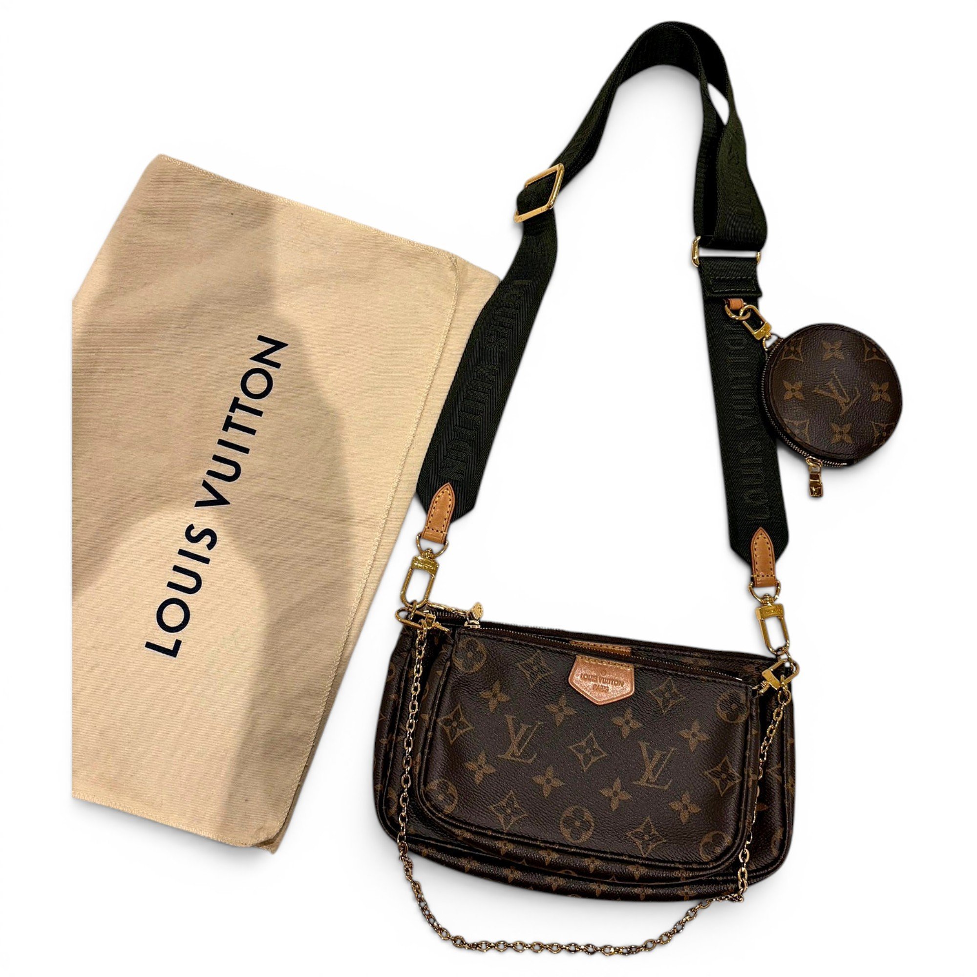 Multi Pochette Accessoires leather crossbody bag