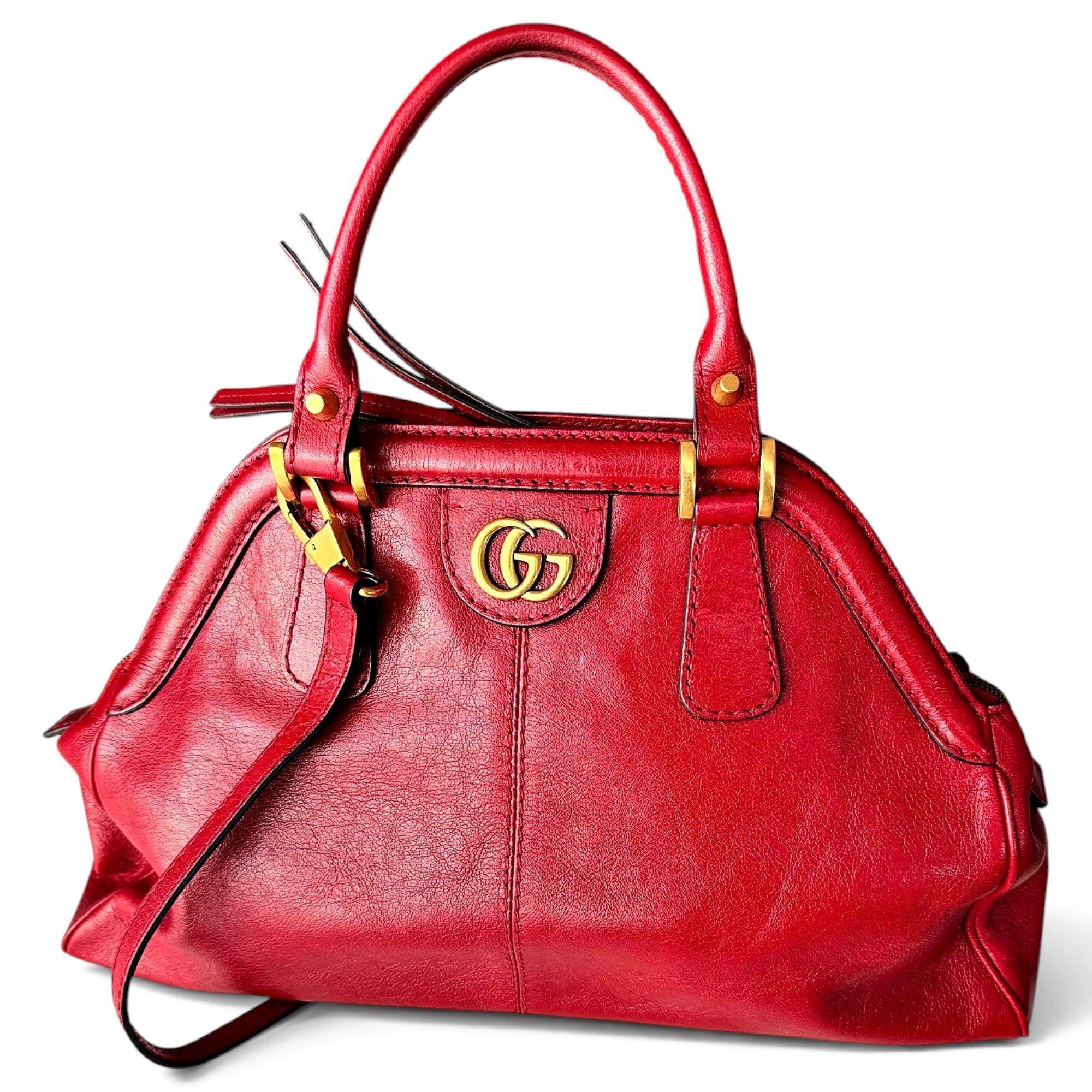 Re(belle) leather handbag