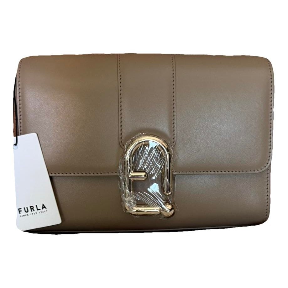Leather crossbody bag