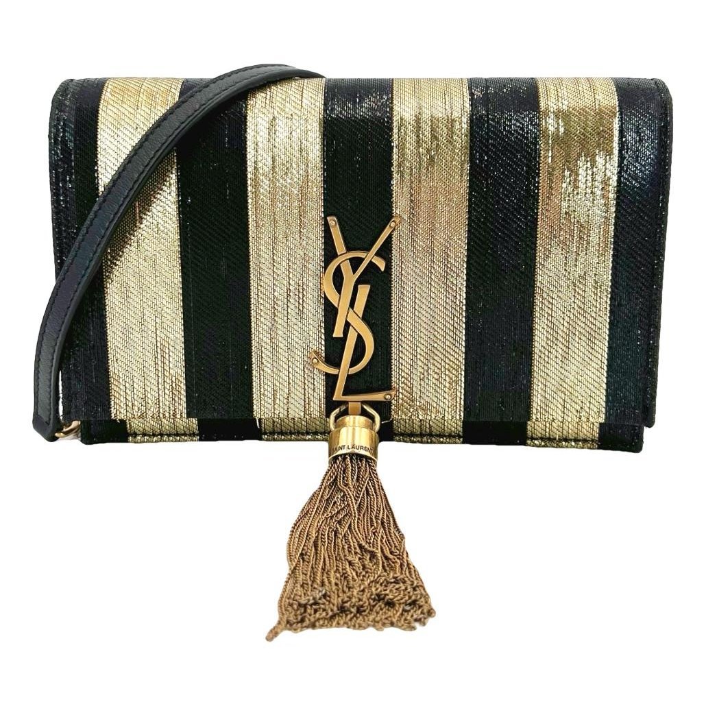 Pompom Kate glitter crossbody bag
