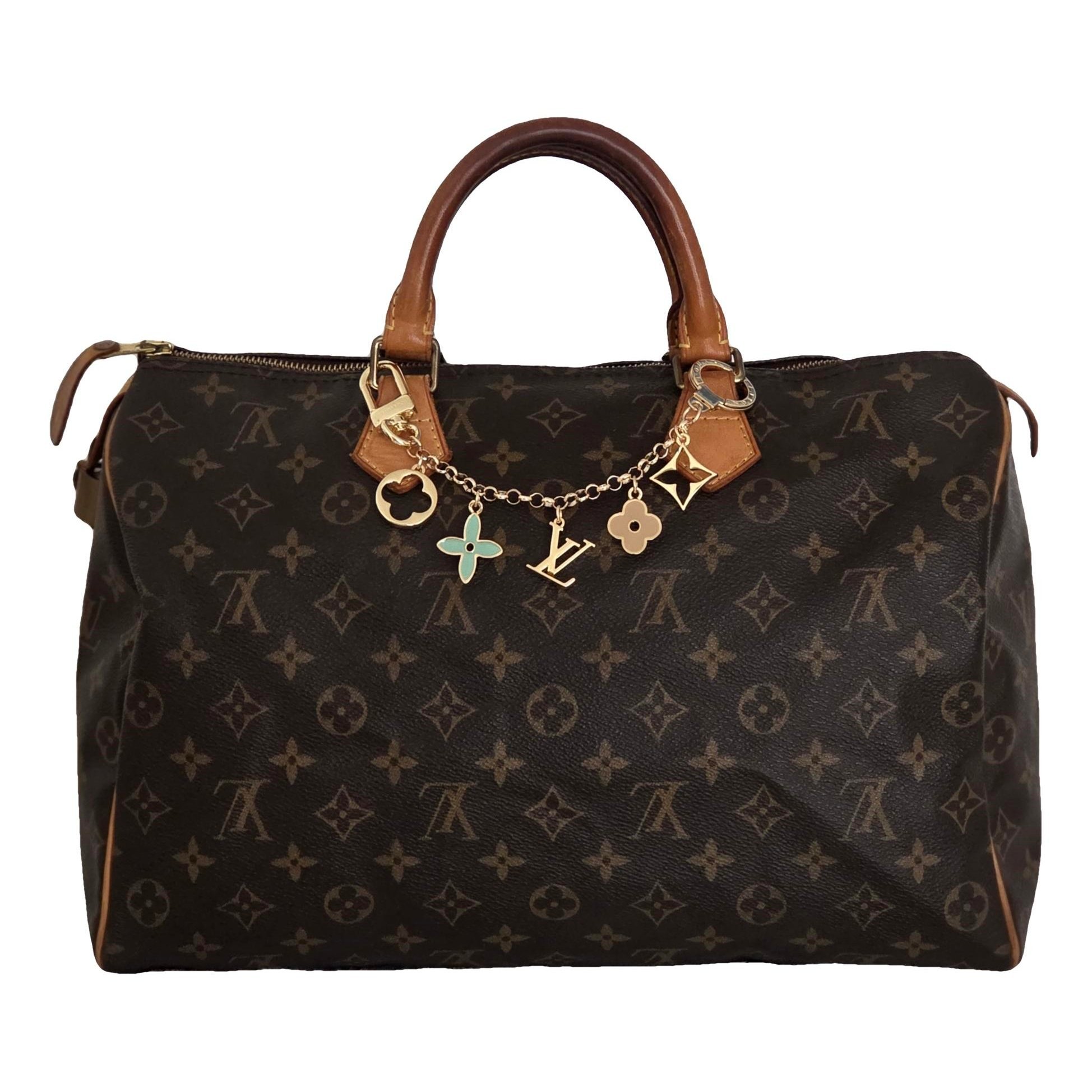 Louis Vuitton Speedy leather handbag