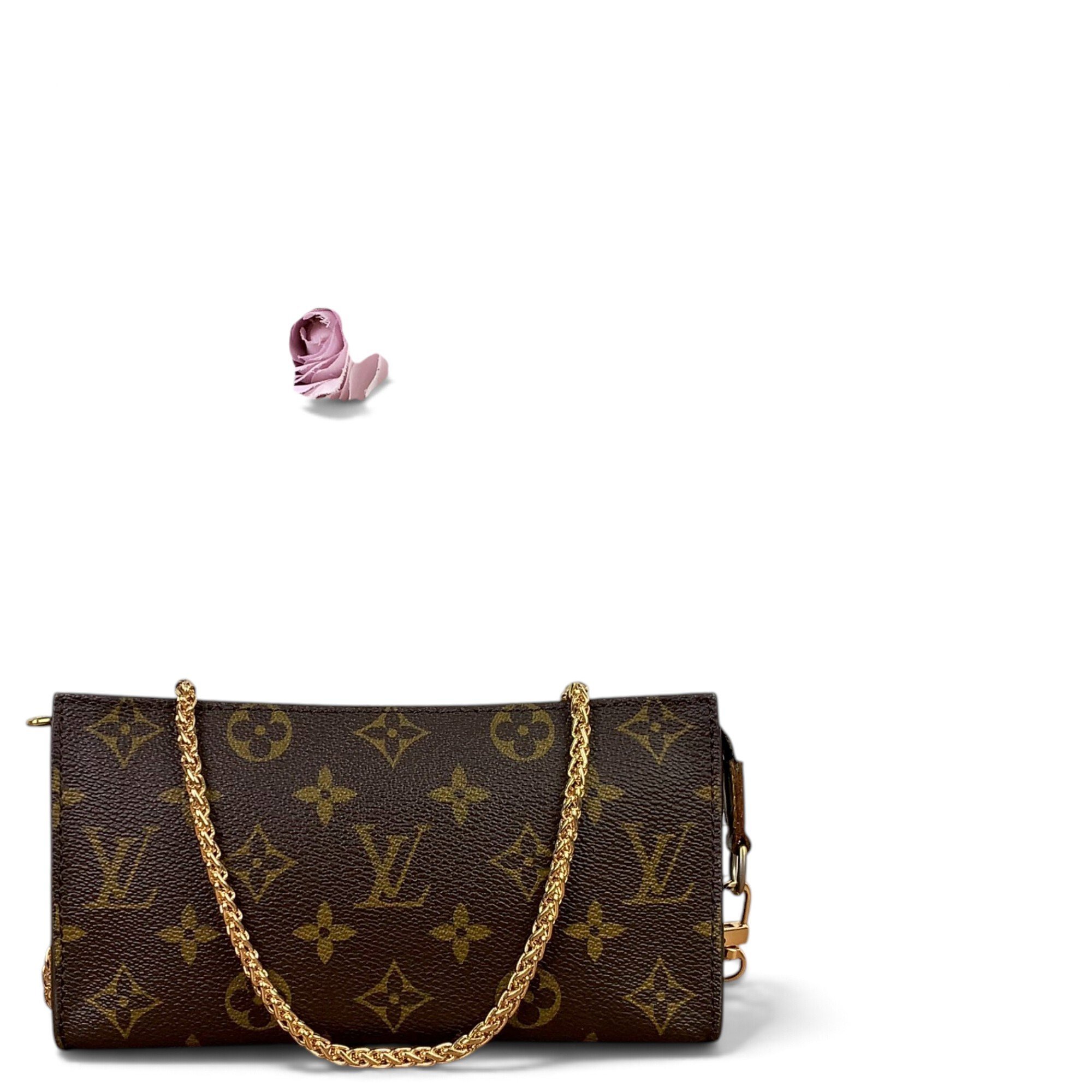 Pochette Accessoire leather crossbody bag