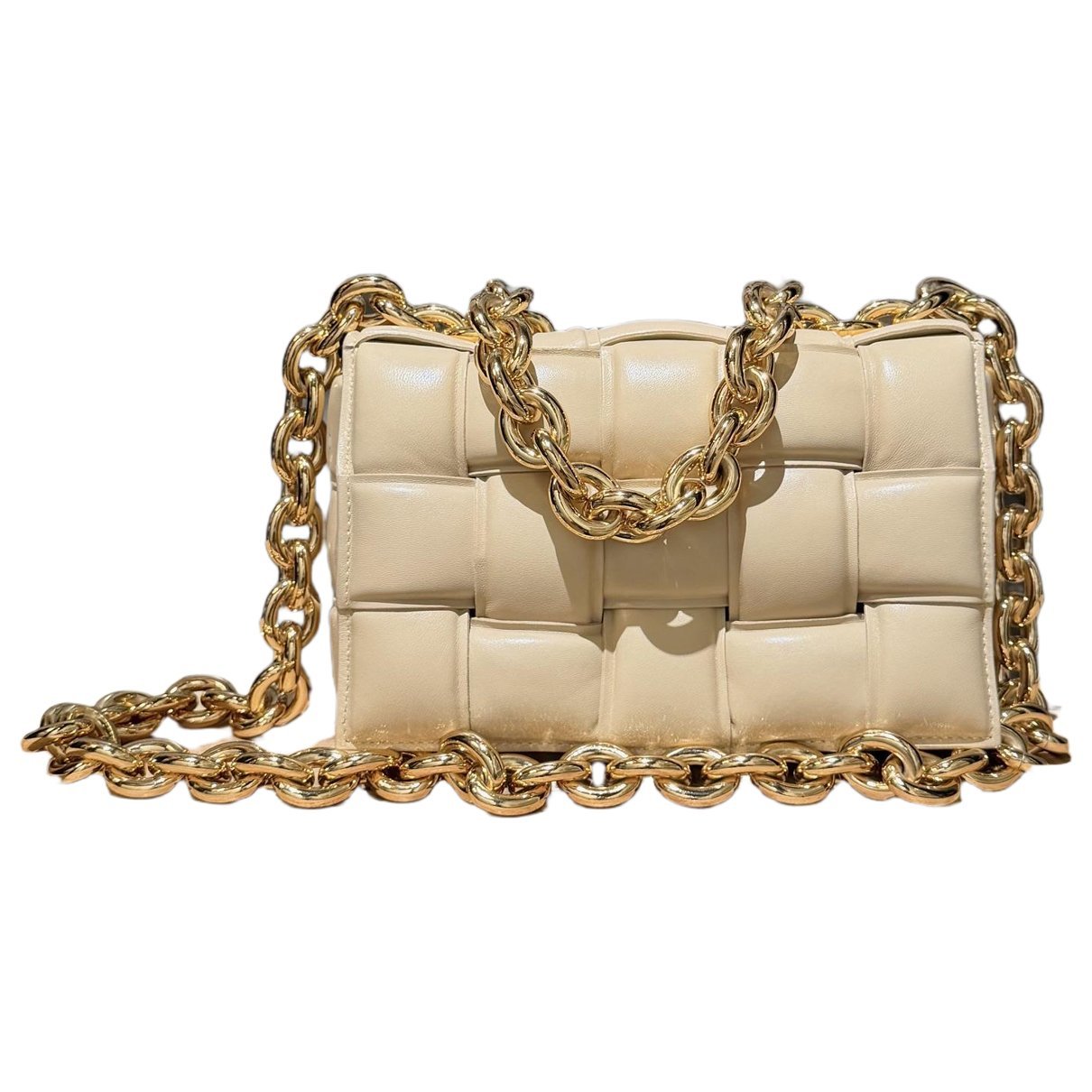 Chain Cassette leather handbag