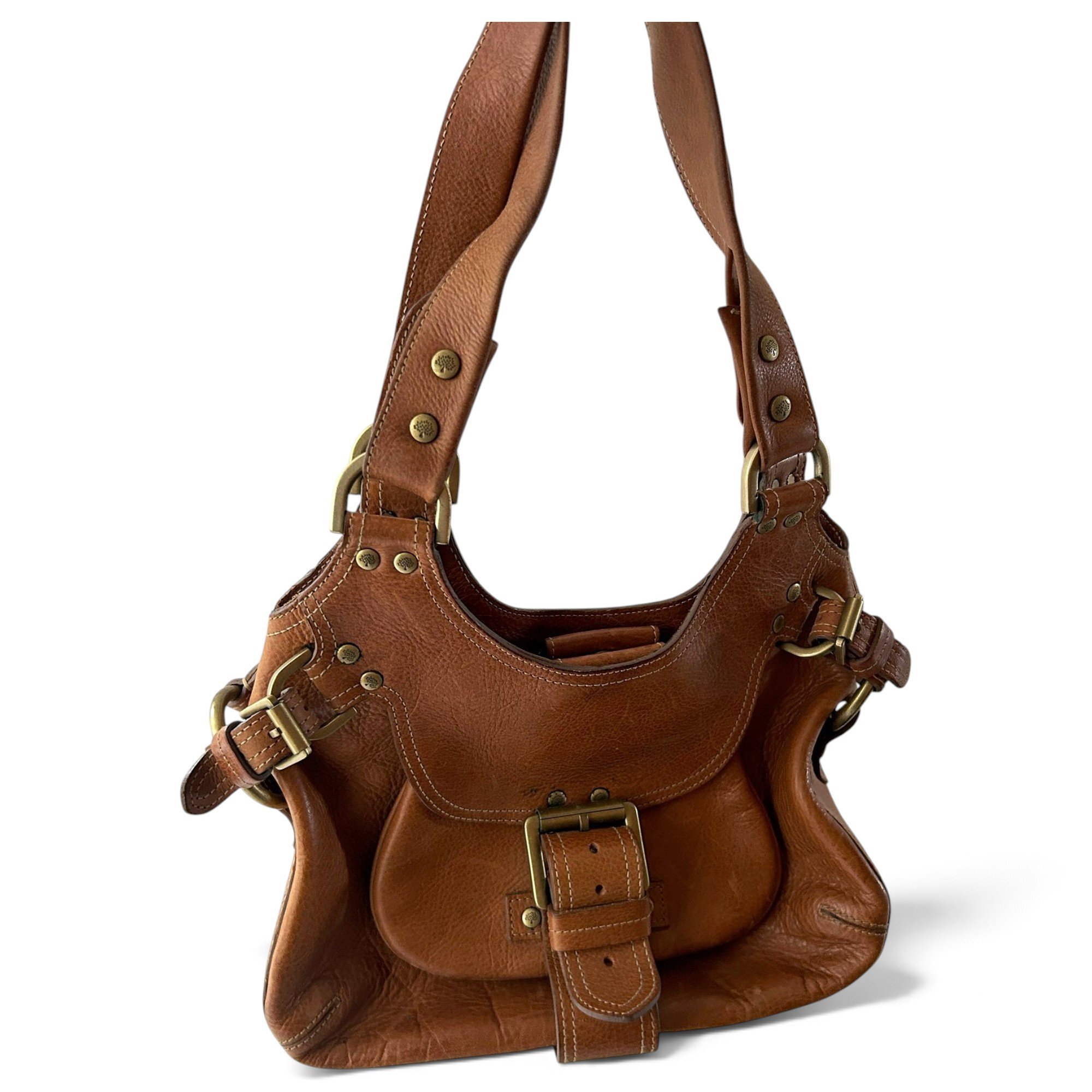 Leather handbag