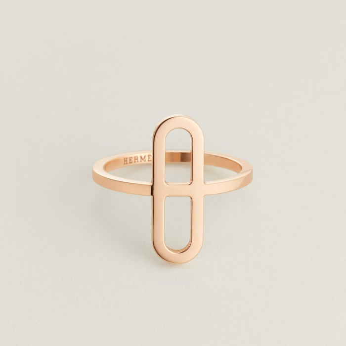 Sans Coloris Ever Chaine d'Ancre Ring, Small Model