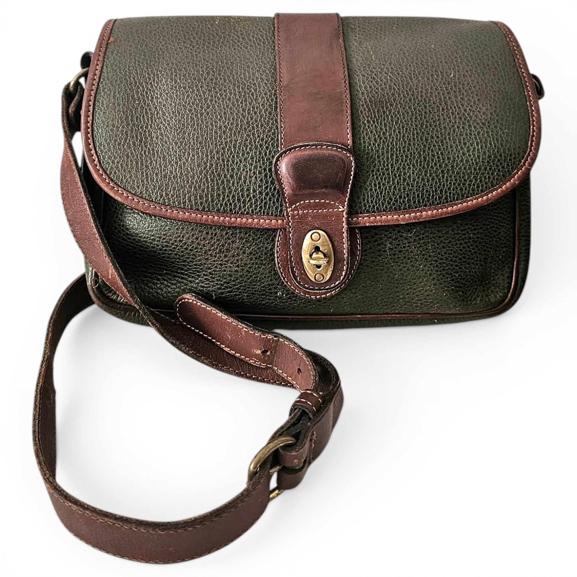 Leather crossbody bag