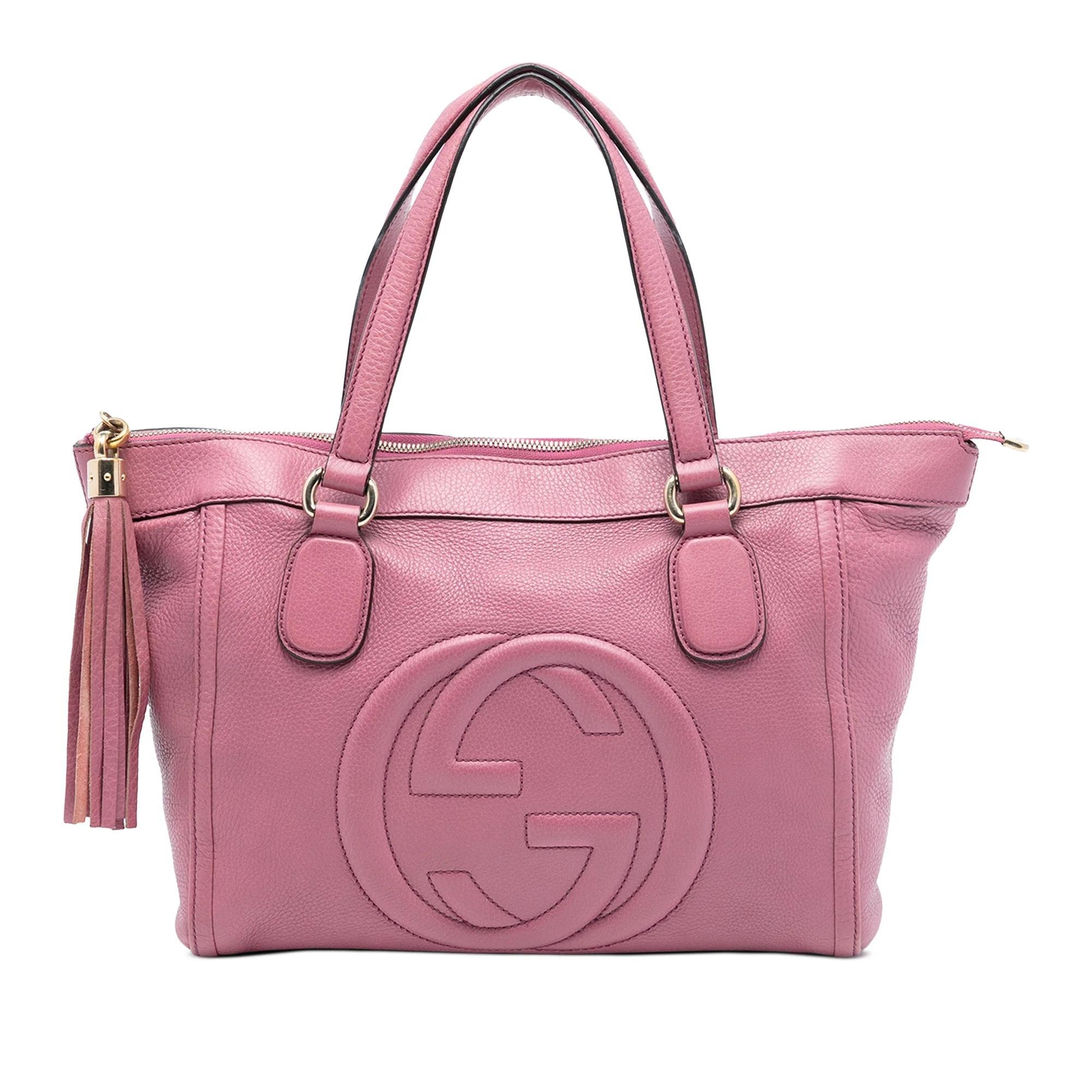 Soho pony-style calfskin handbag