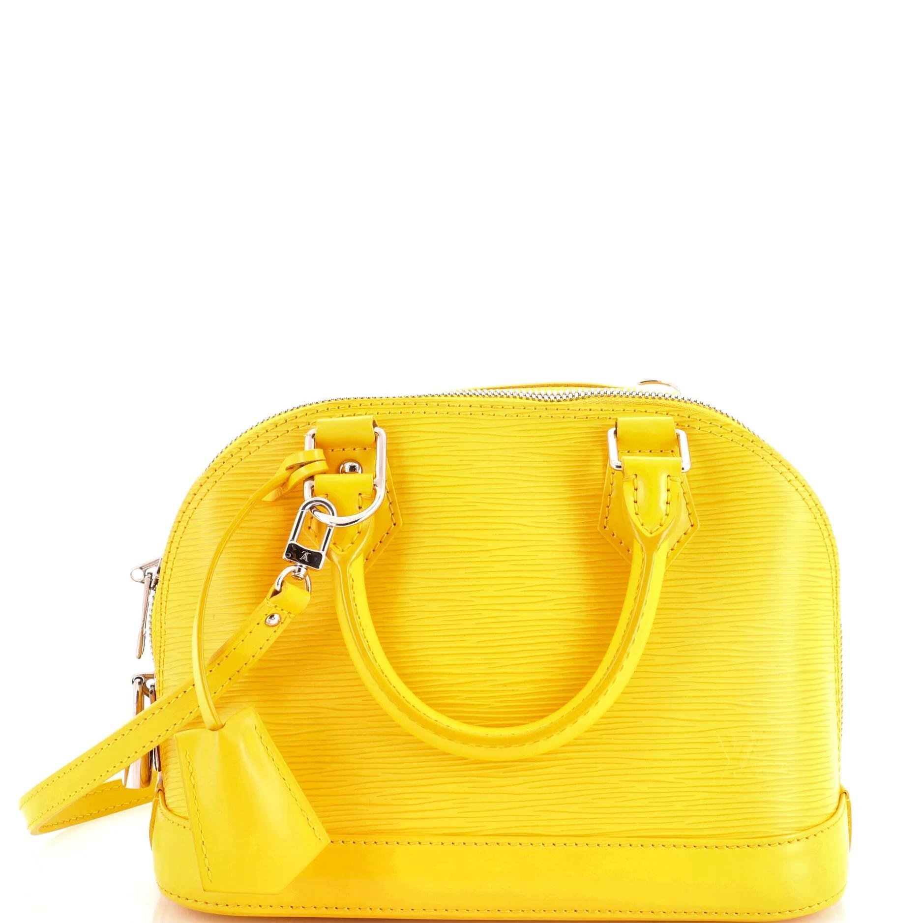 Alma BB leather handbag