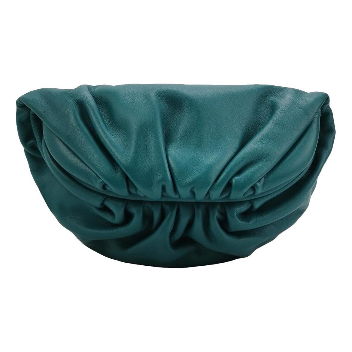 Pouch leather handbag