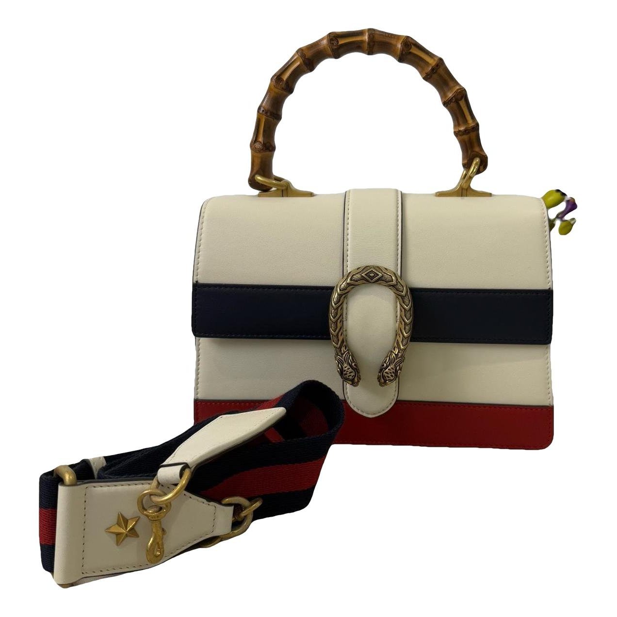 Dionysus Bamboo leather handbag