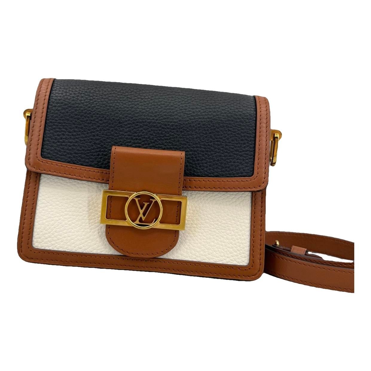 Dauphine leather handbag