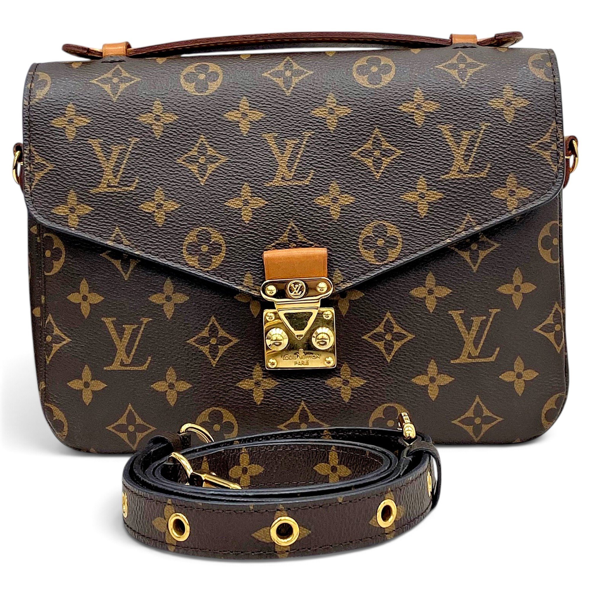 Metis leather handbag