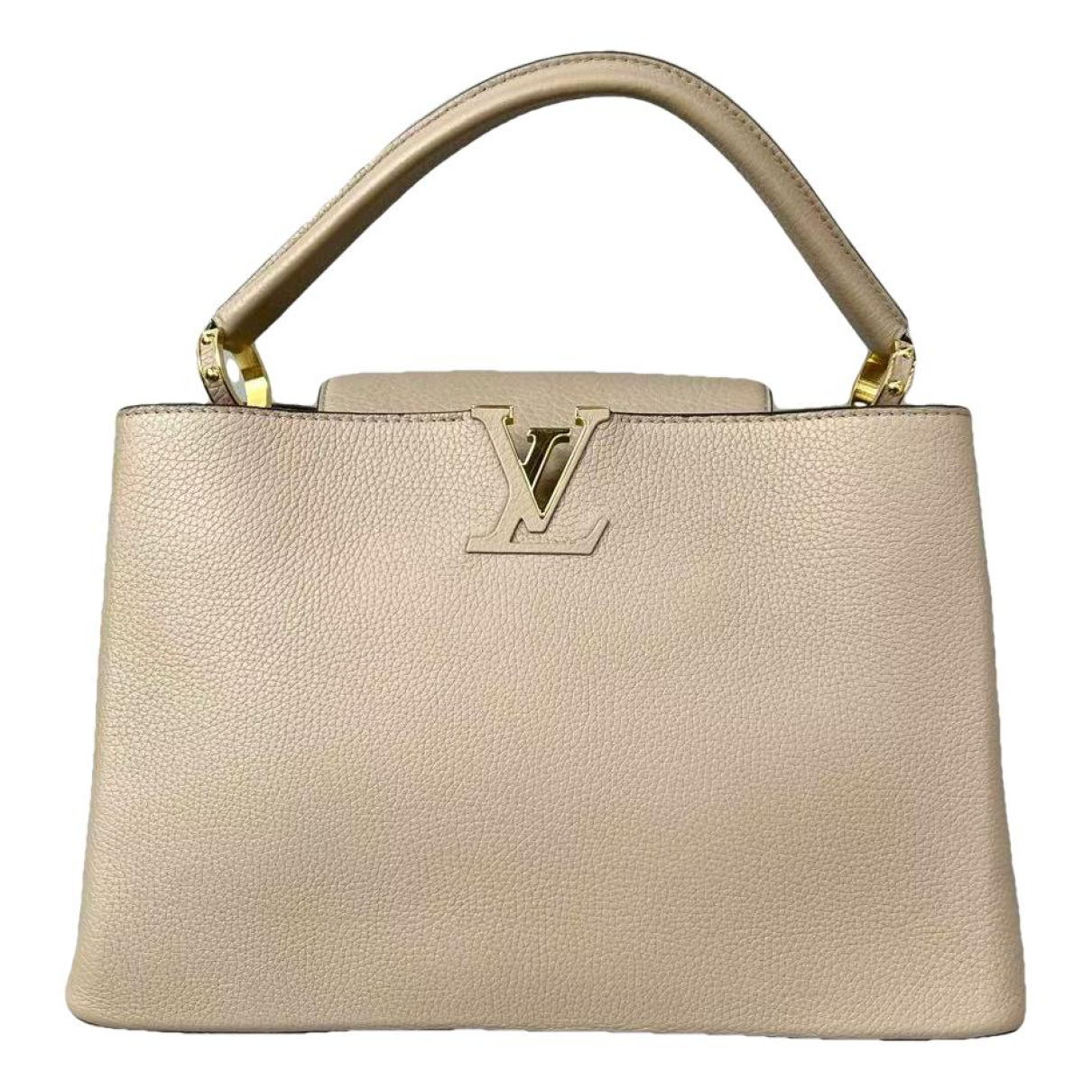 Capucines leather handbag