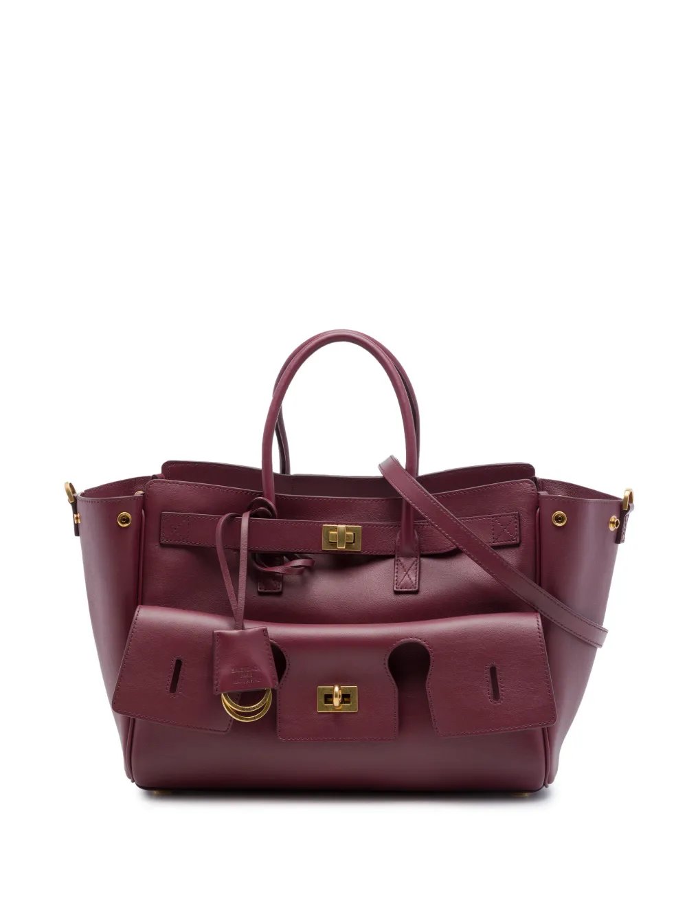 2012 Small Smooth Calfskin Bel Air Carry All Tote satchel