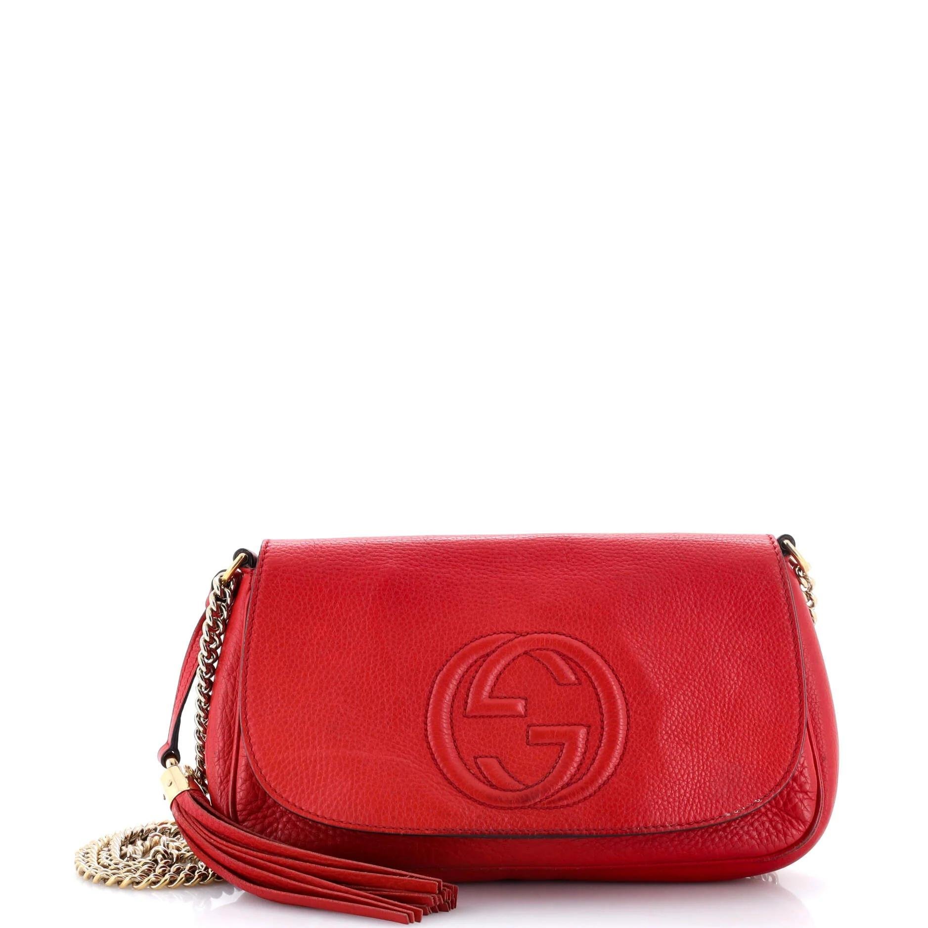 Leather crossbody bag