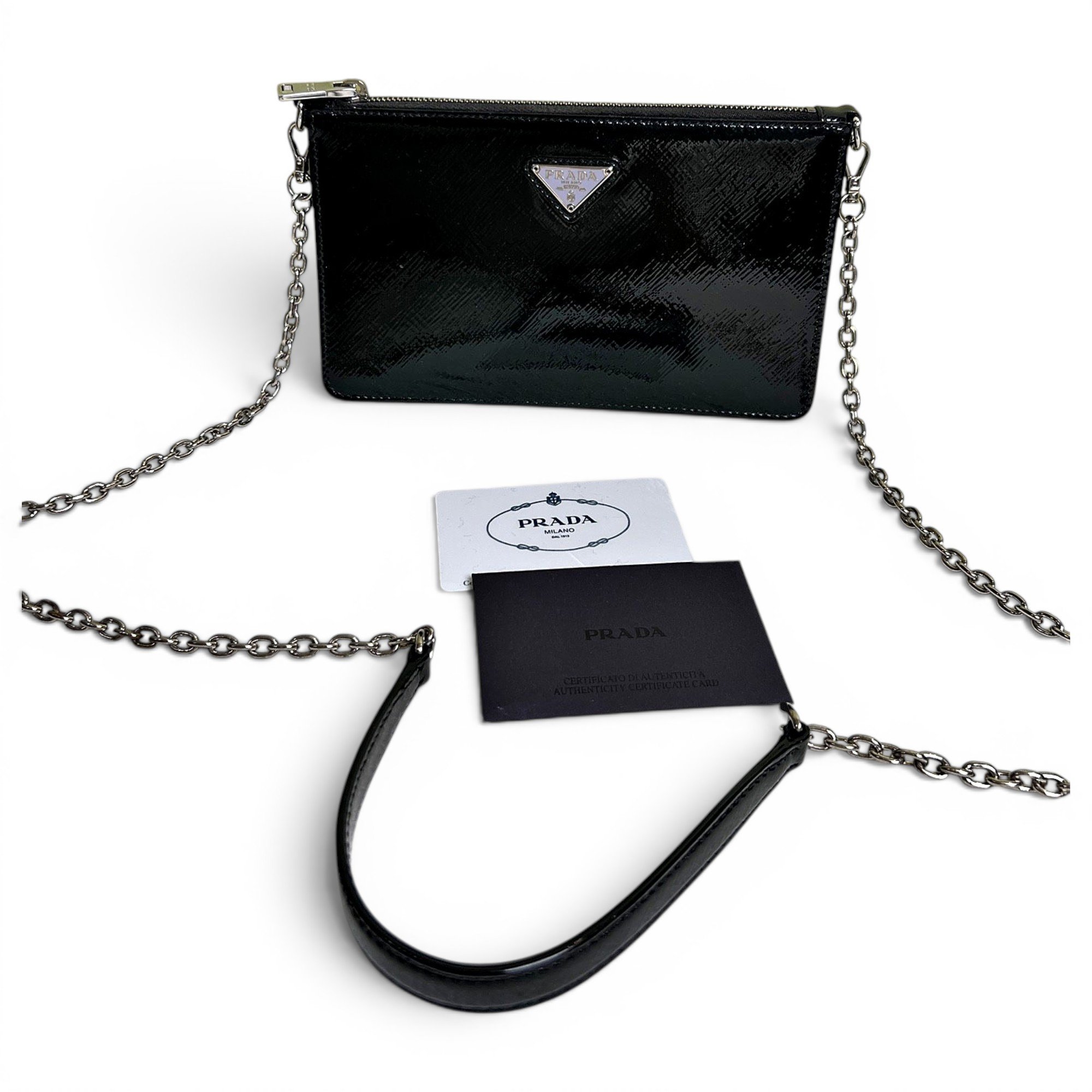 Leather crossbody bag