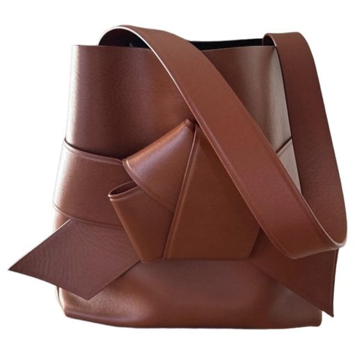 Musubi leather handbag