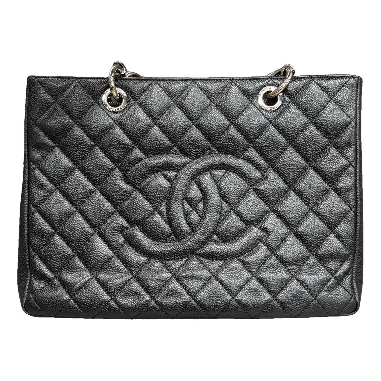 Grand shopping leather tote