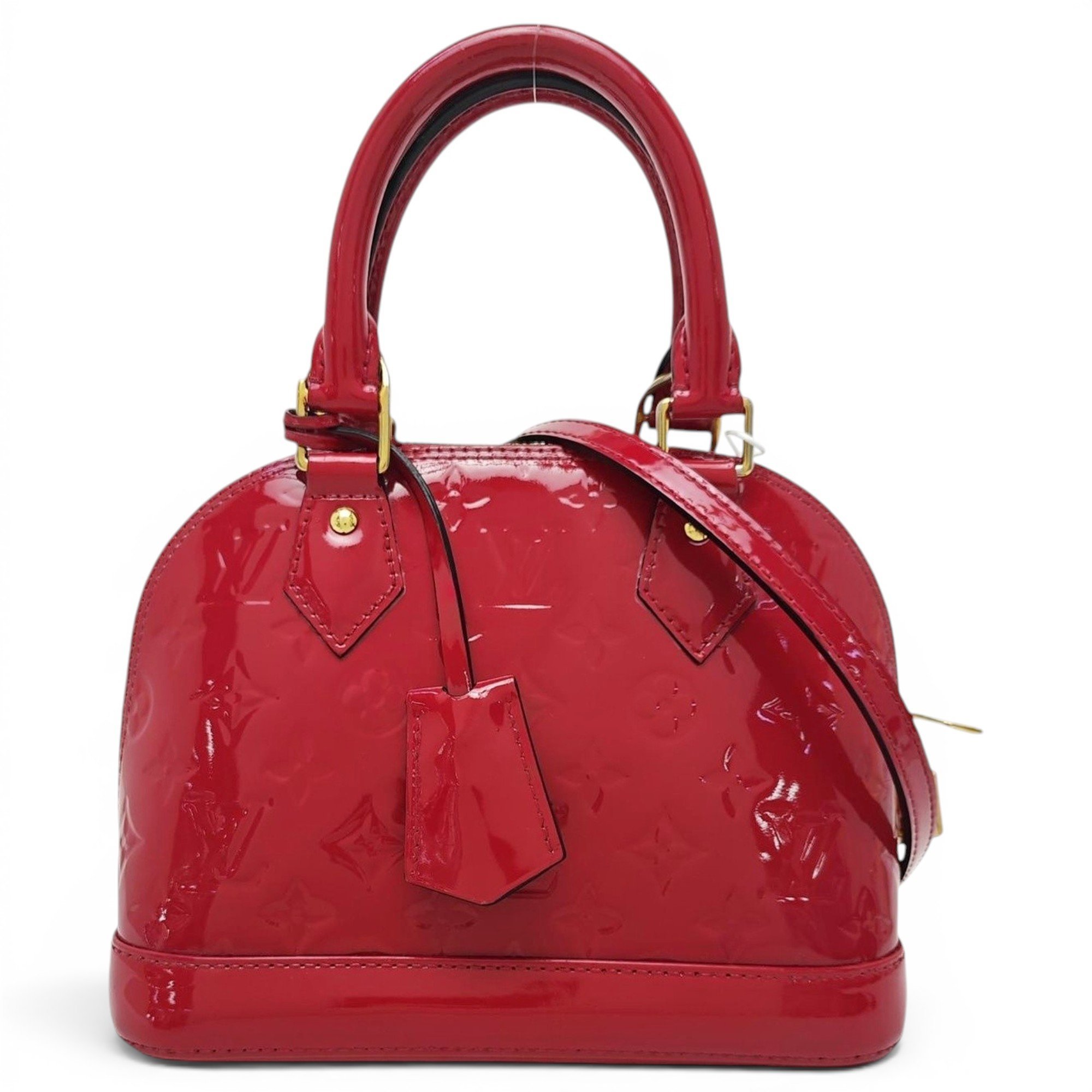 Alma patent leather handbag