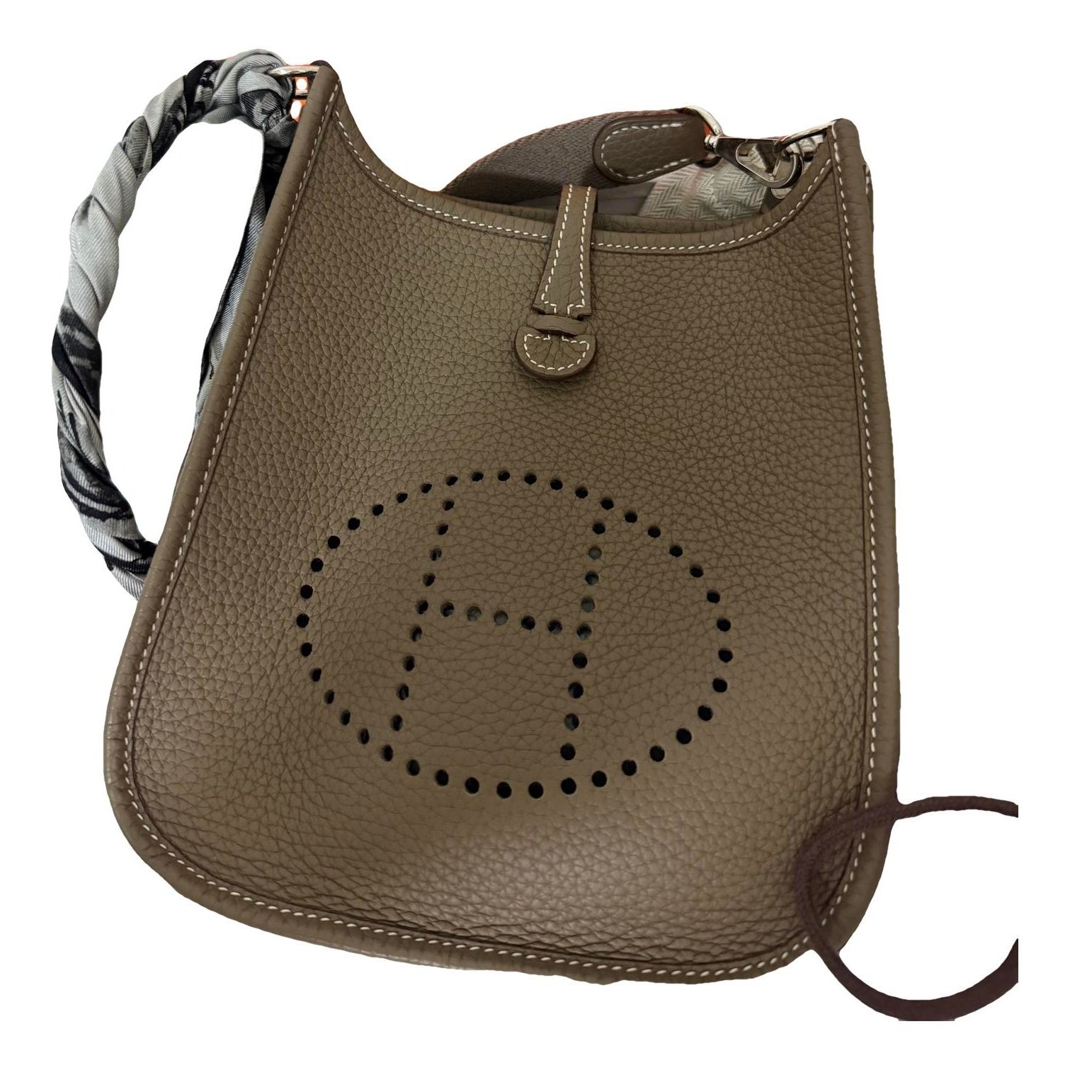 Mini Evelyne leather crossbody bag