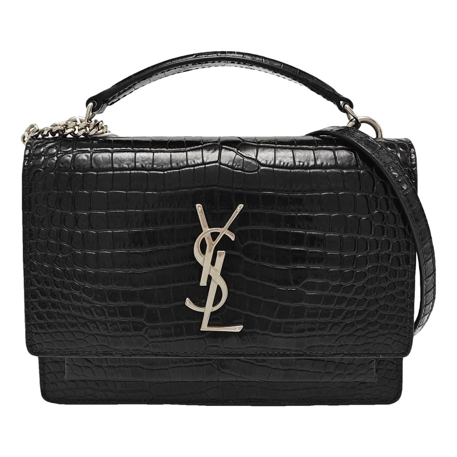 Sunset leather handbag