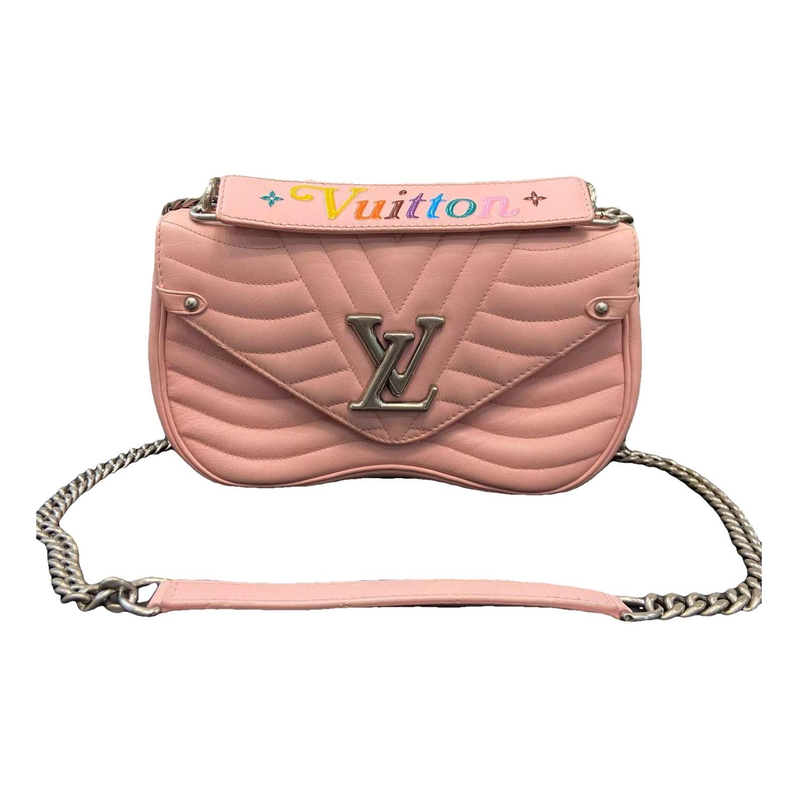 New Wave leather handbag