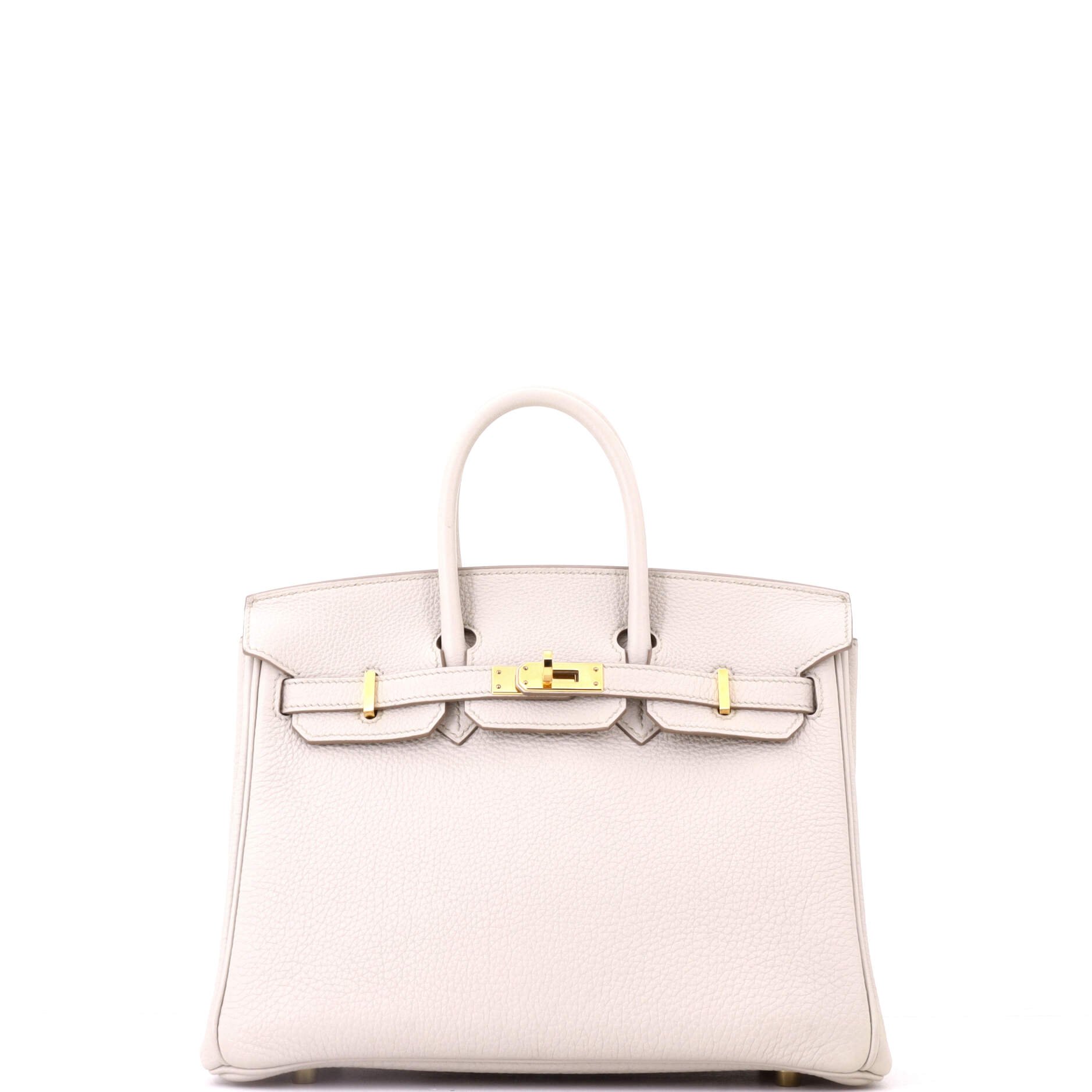 Birkin Handbag Light Togo with Gold Hardware 25