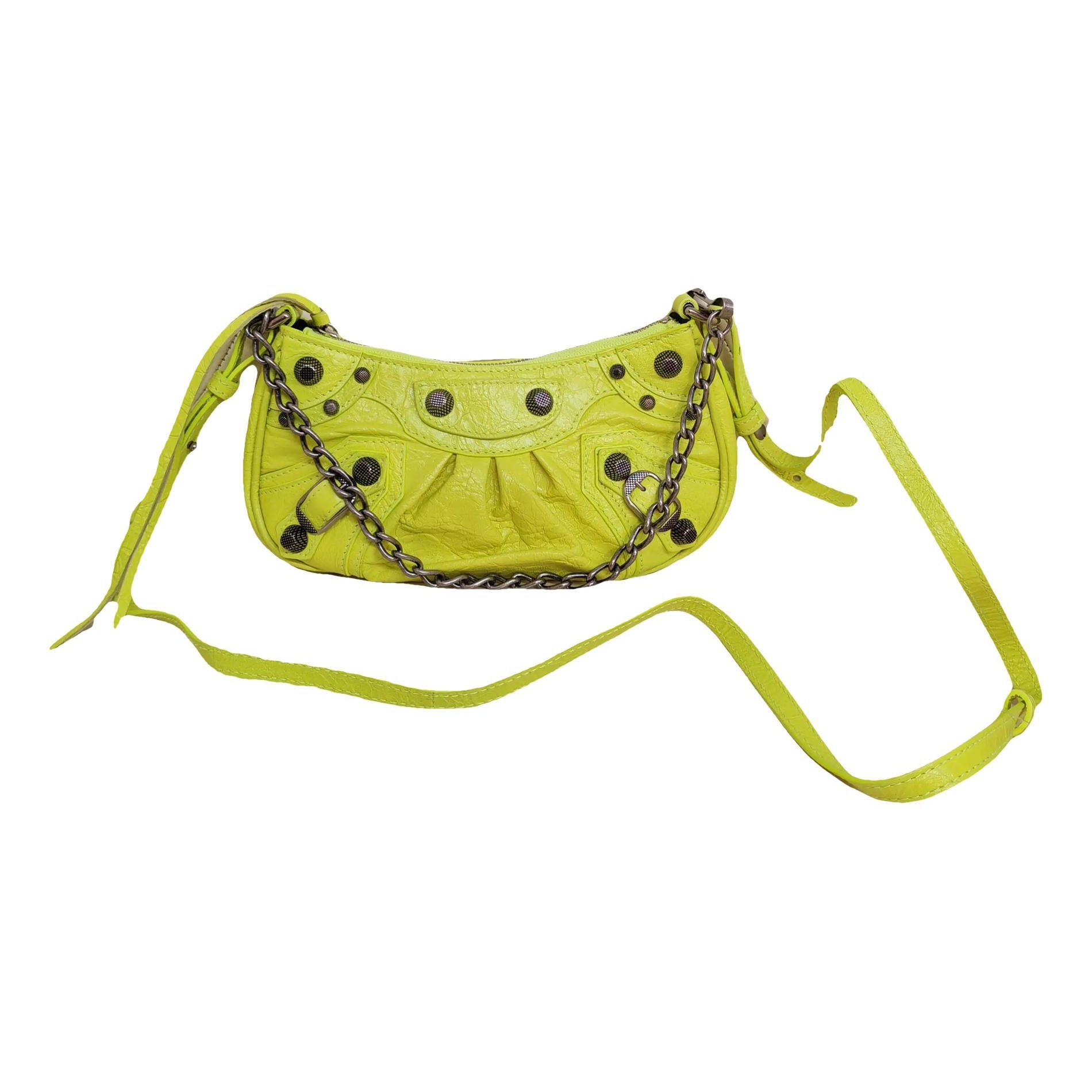 Le Cagole leather crossbody bag