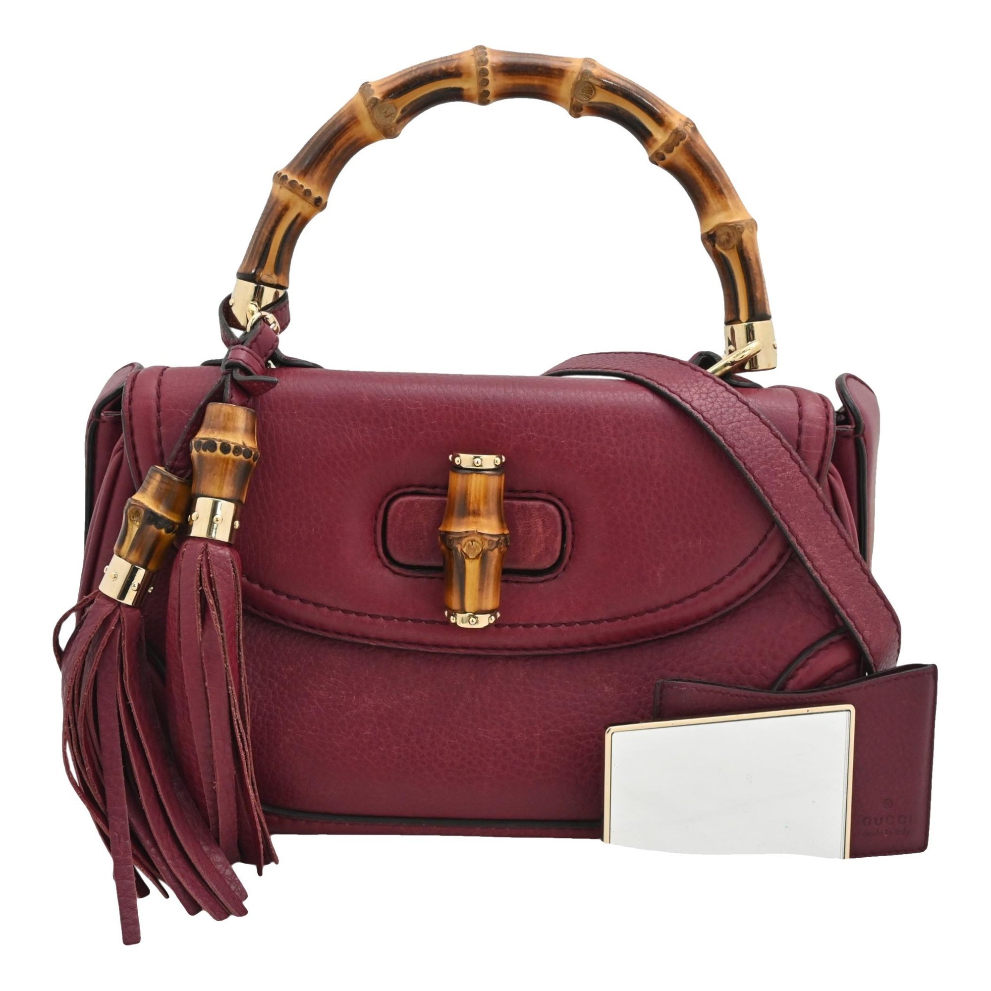 Leather handbag