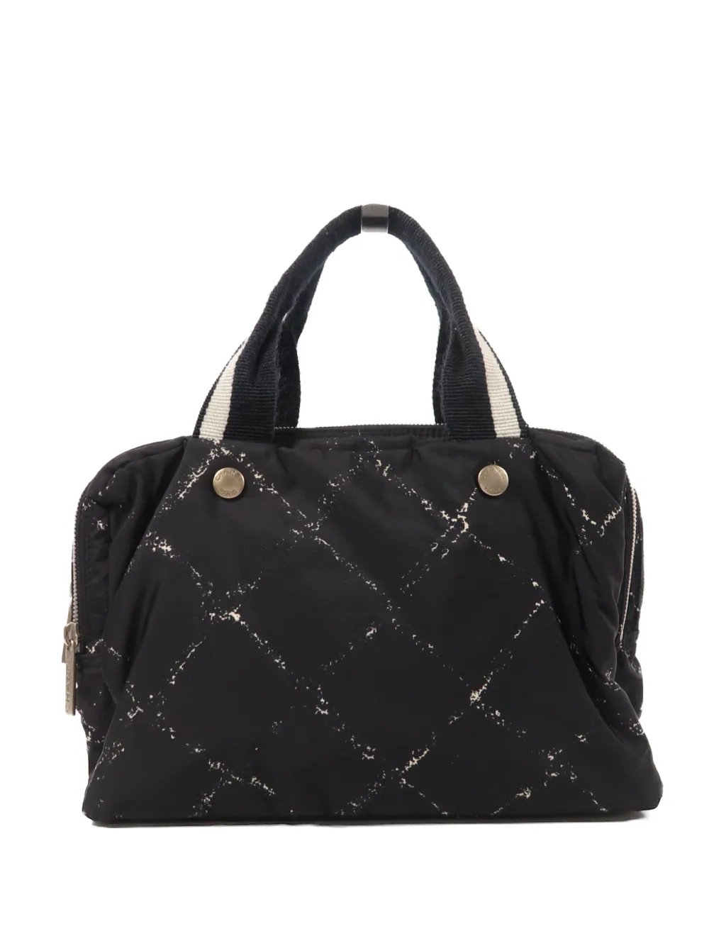 CC quilted tote bag