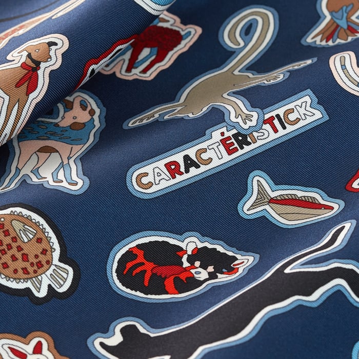 Caracteristick Detail 스카프 45