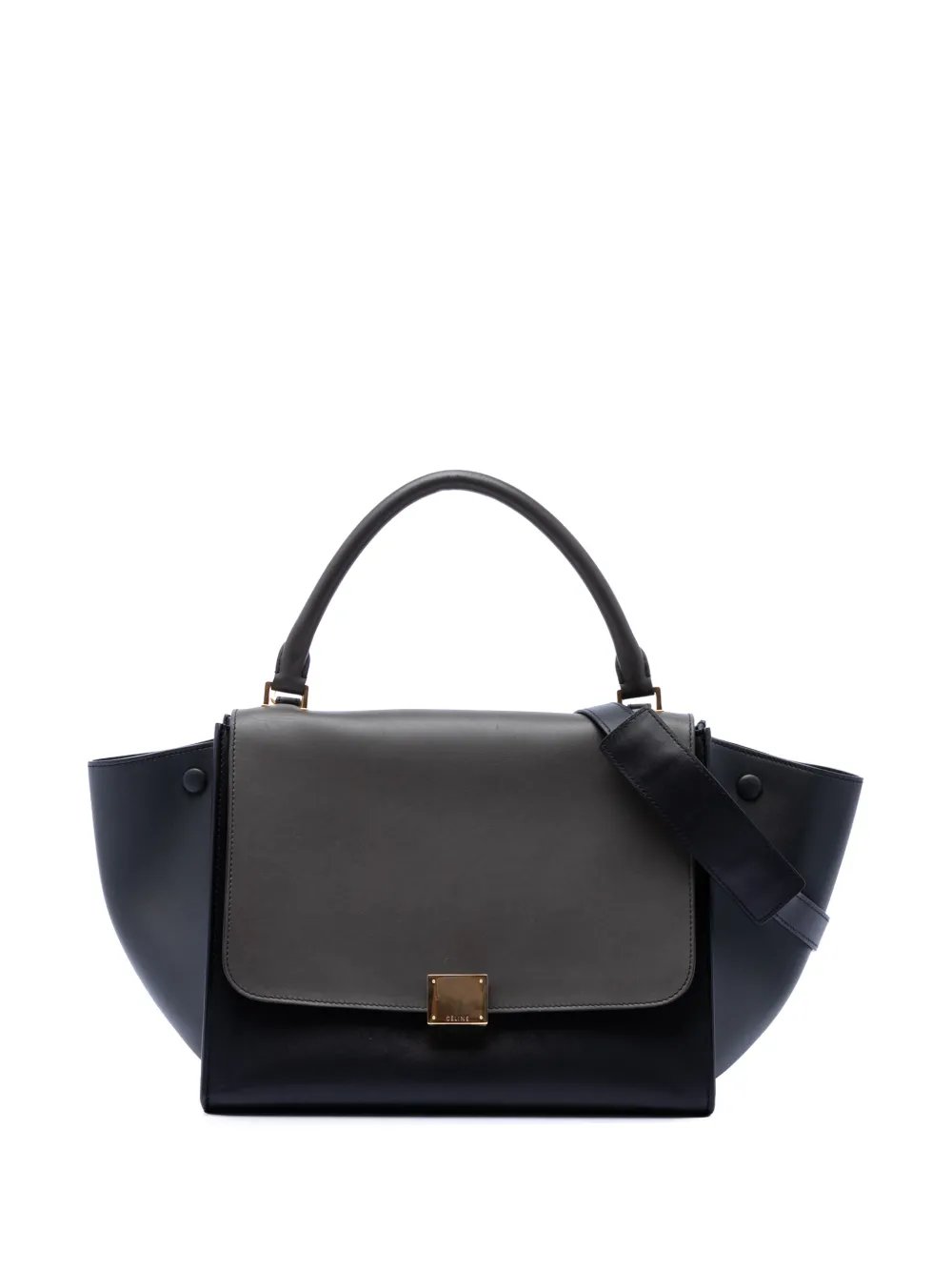 2012-2018 Medium Tricolor Leather Trapeze satchel
