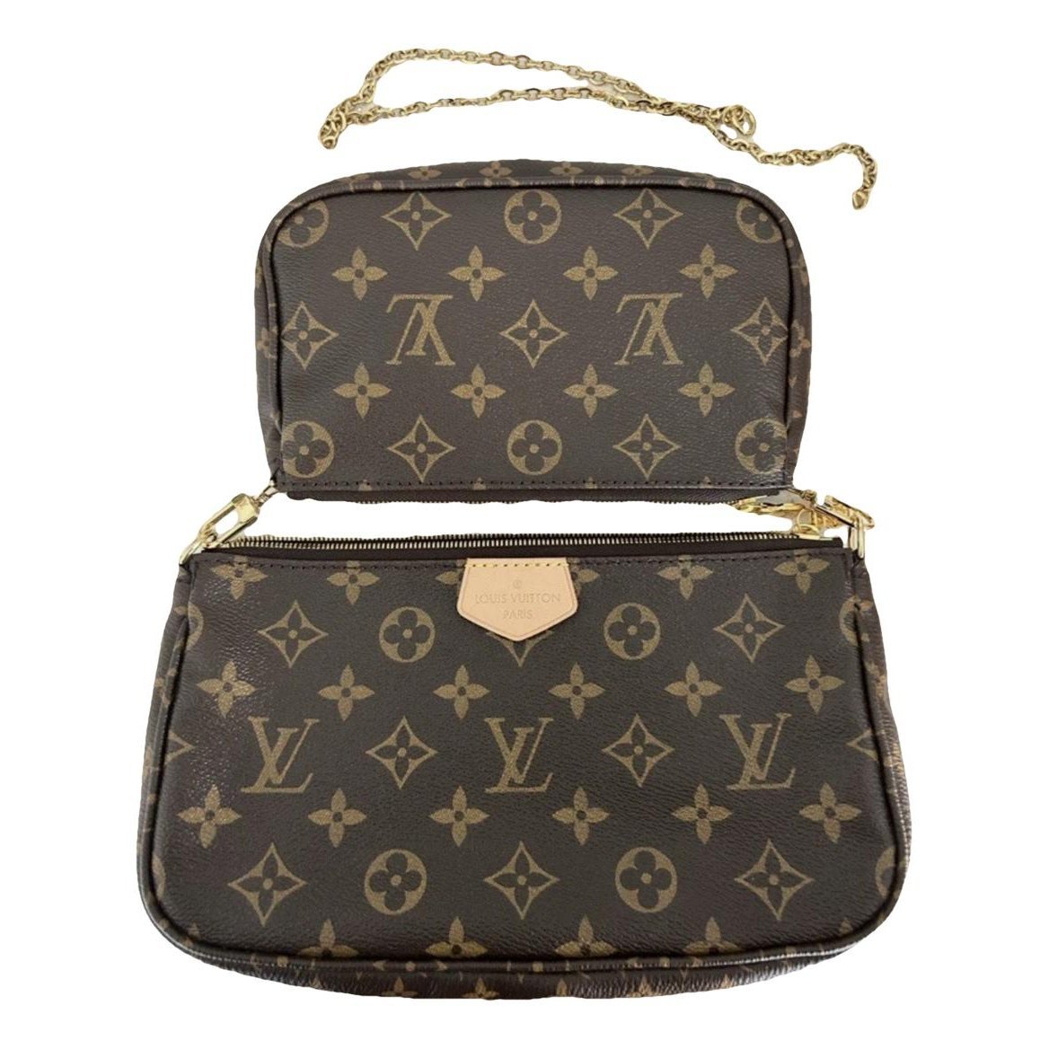 Multi Pochette Accessoires leather handbag