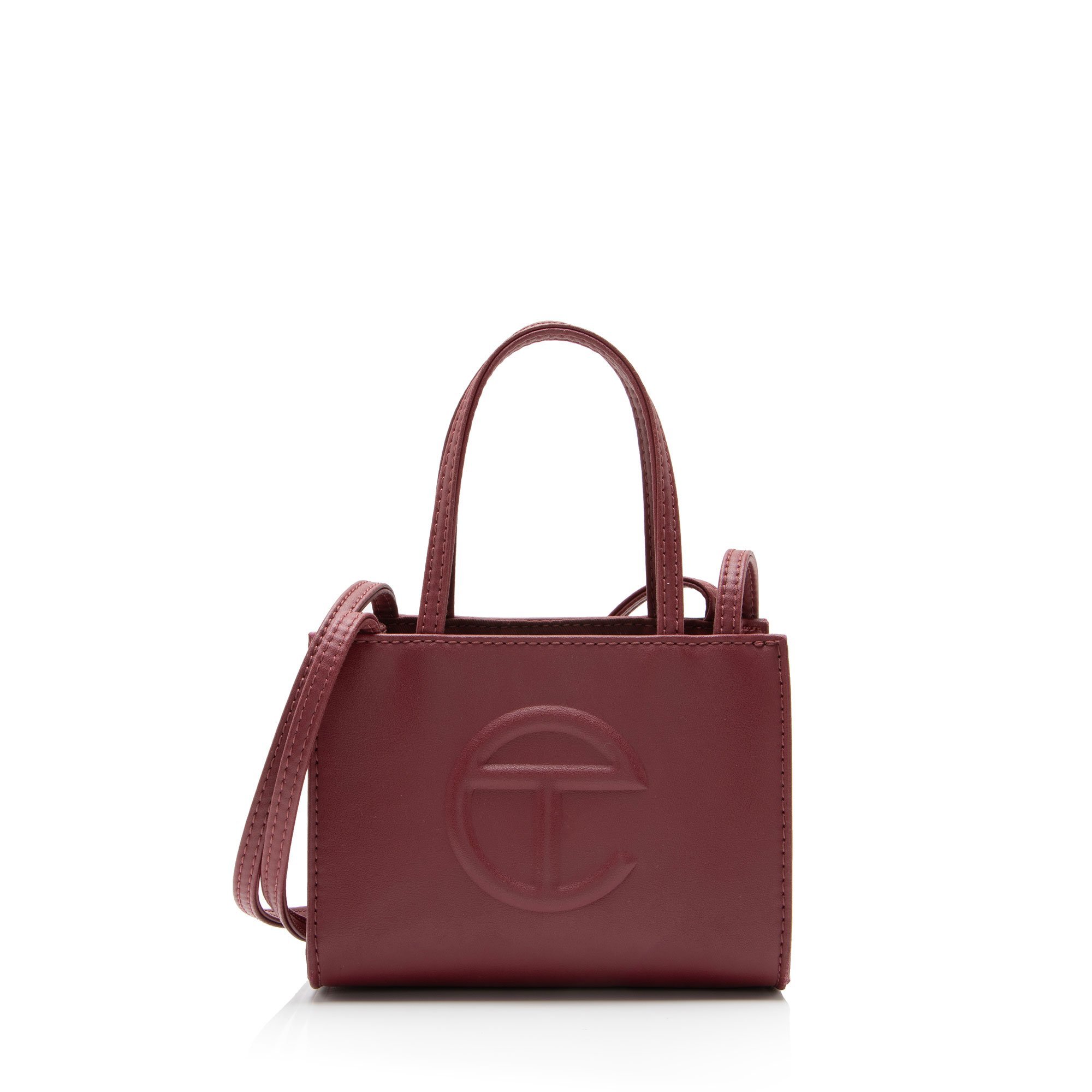 Vegan leather tote