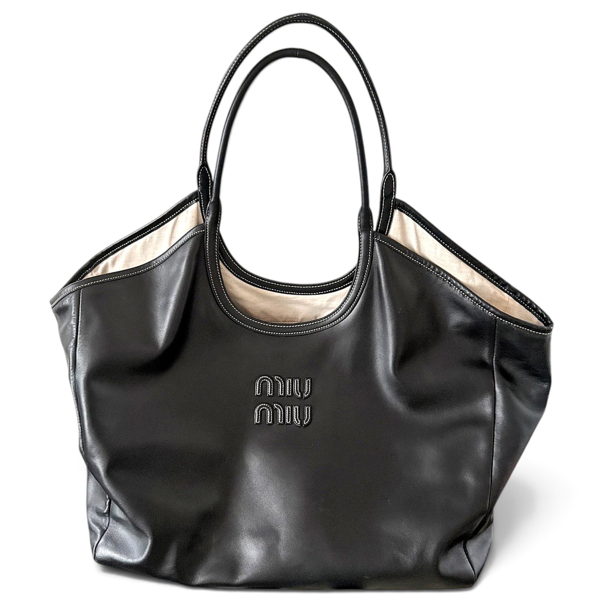 Ivy leather tote