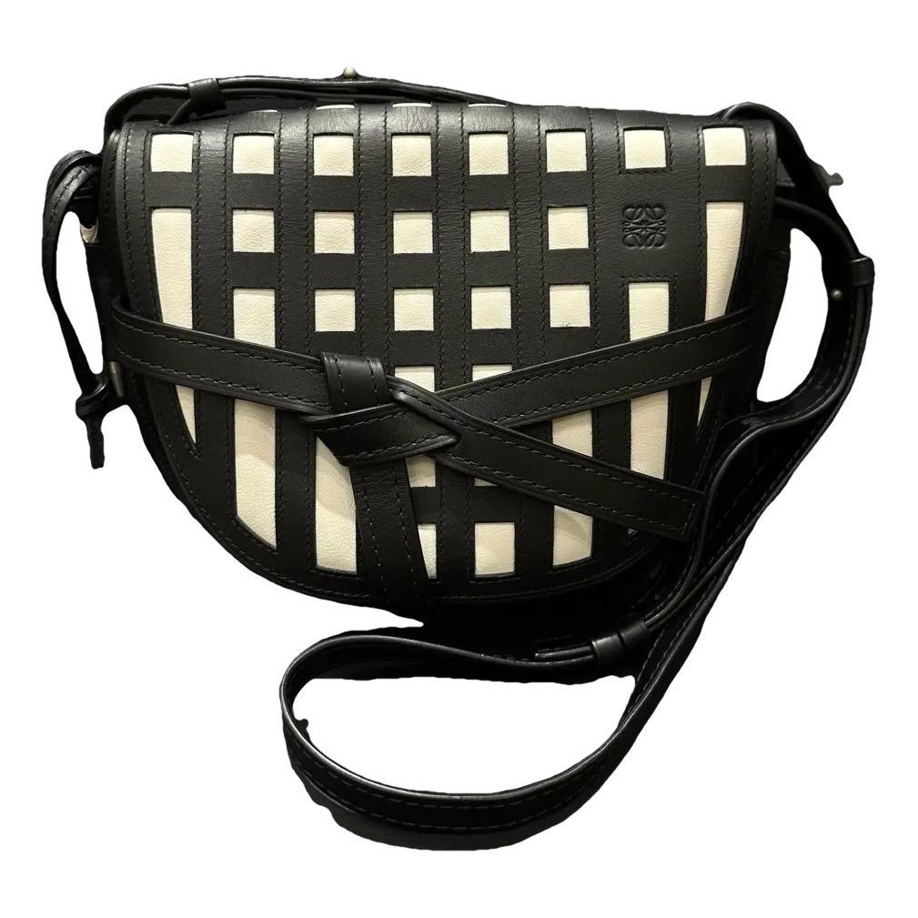 Gate leather crossbody bag