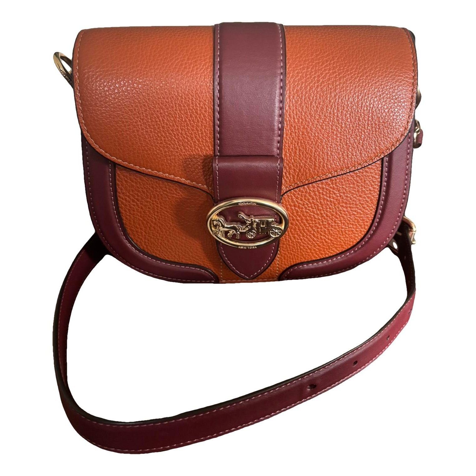 Leather crossbody bag