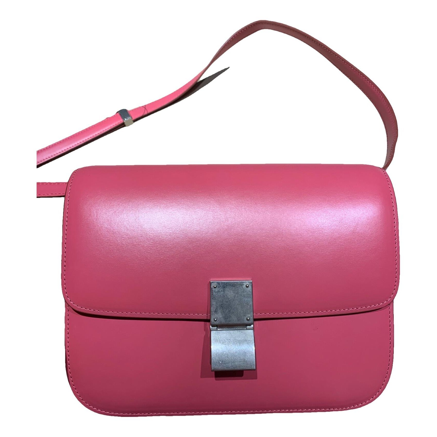 Classic leather crossbody bag